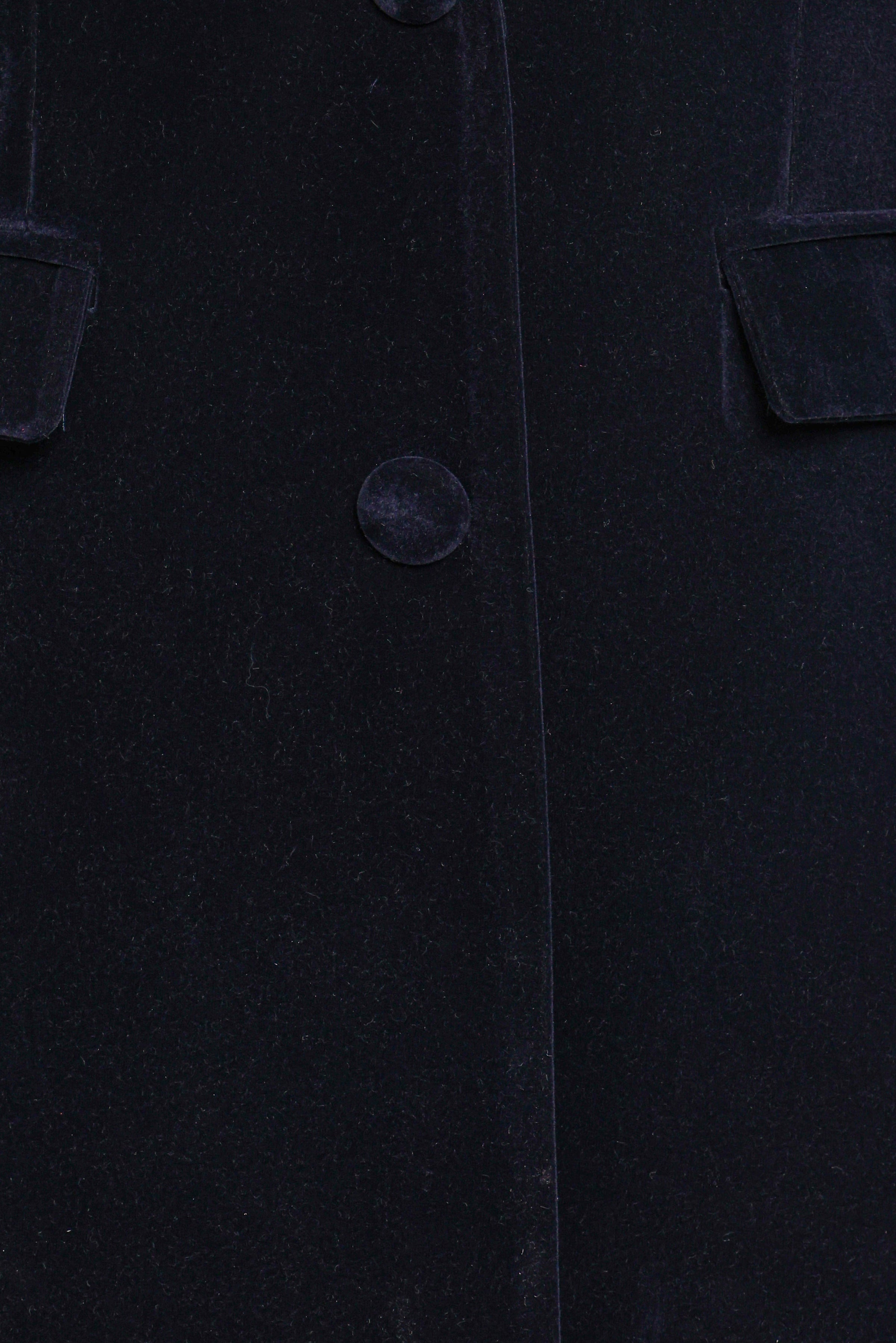 OUTERWEAR Clive Velvet Blazer - Navy