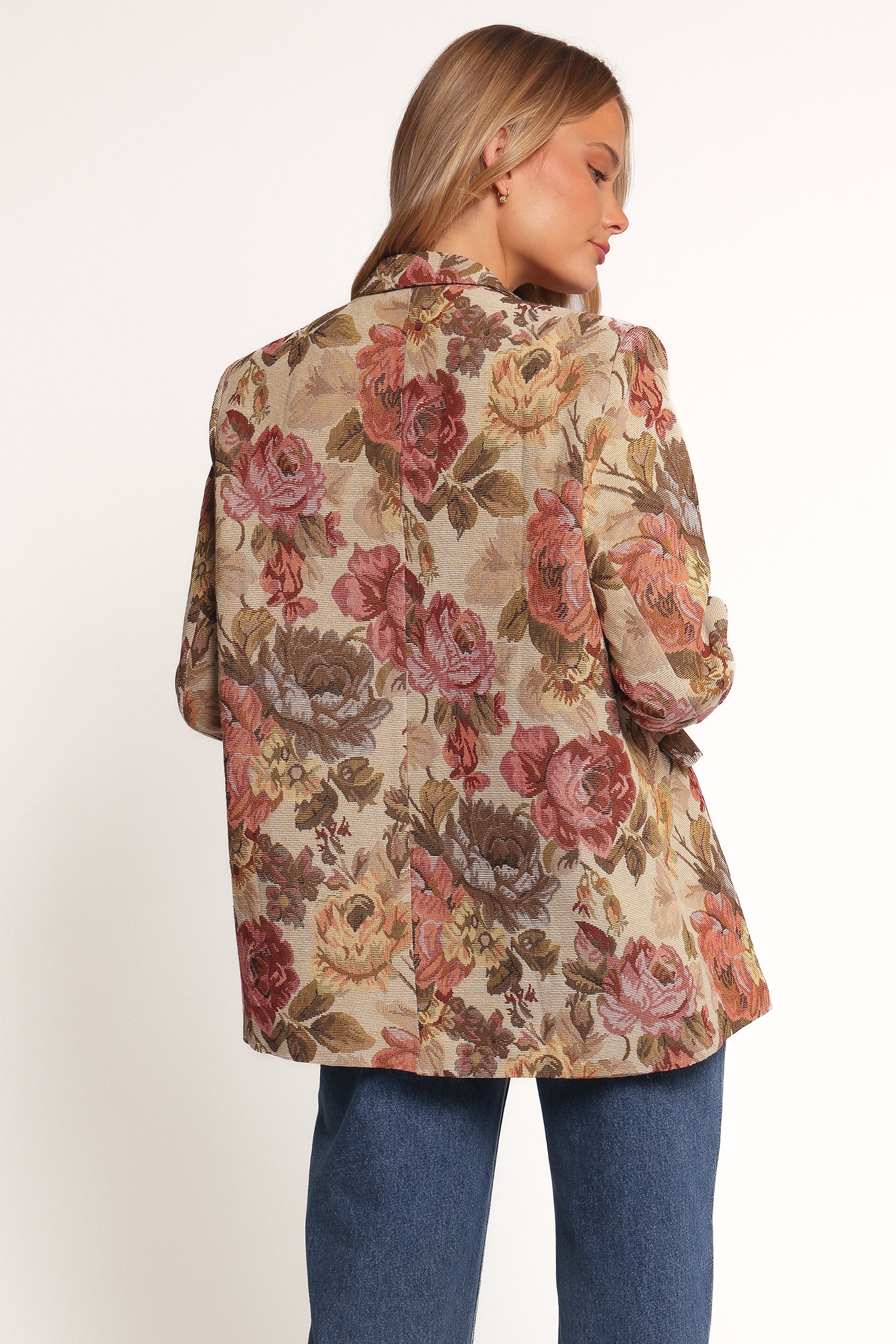 OUTERWEAR Dawn Oversized Blazer - Floral