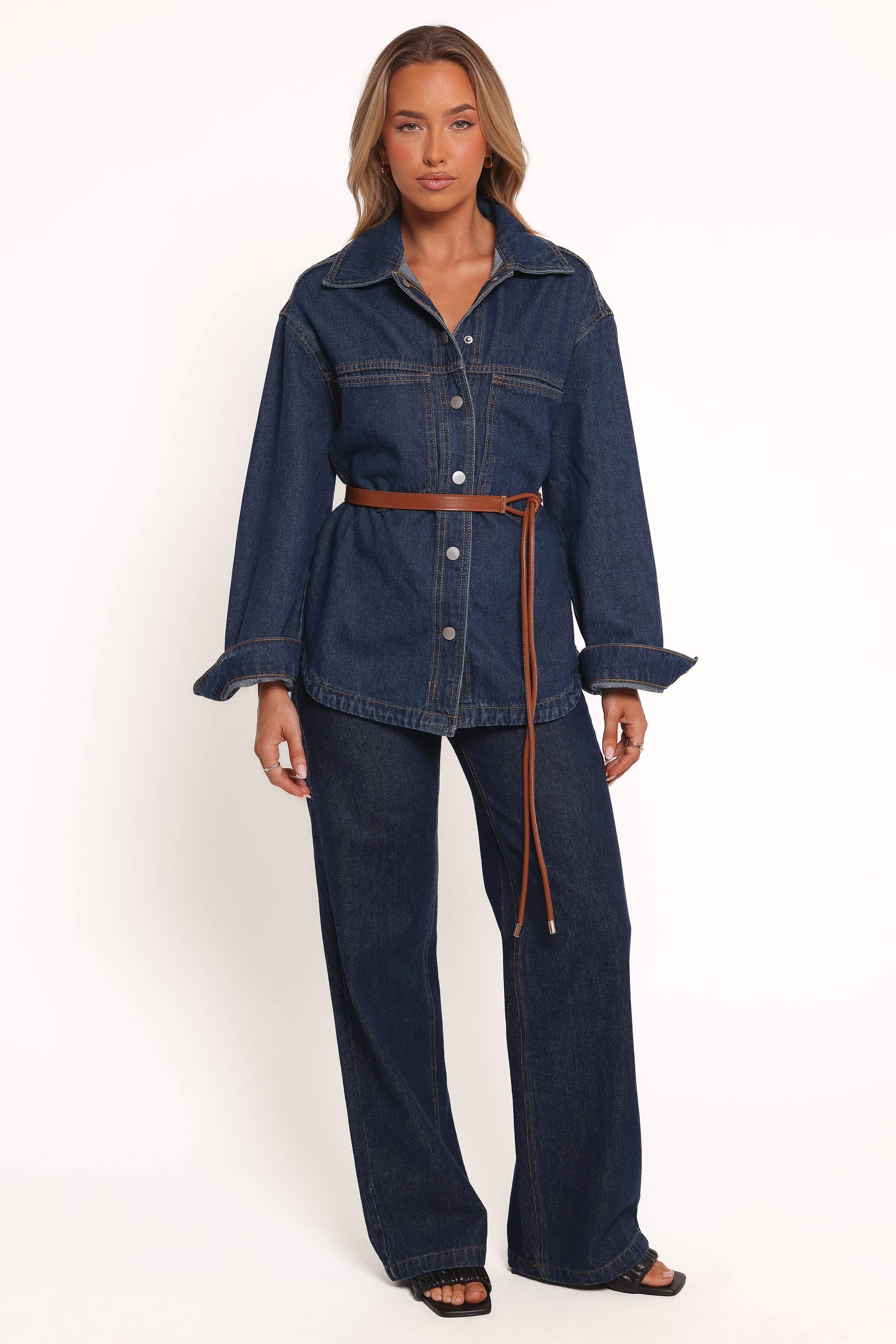 OUTERWEAR Dede Denim Shacket - Denim