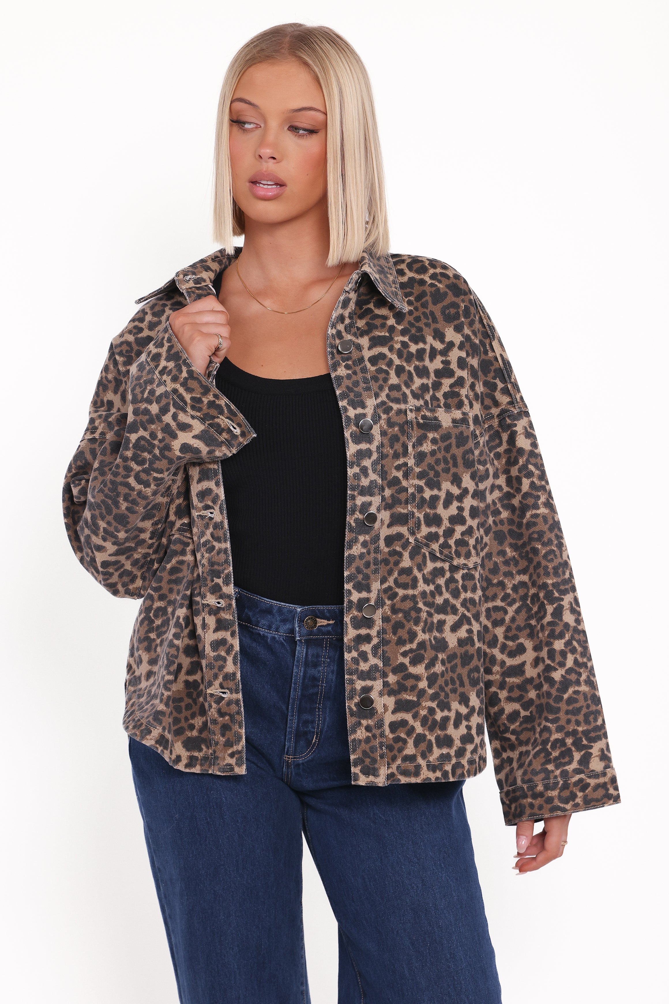 OUTERWEAR Elias Shacket - Leopard