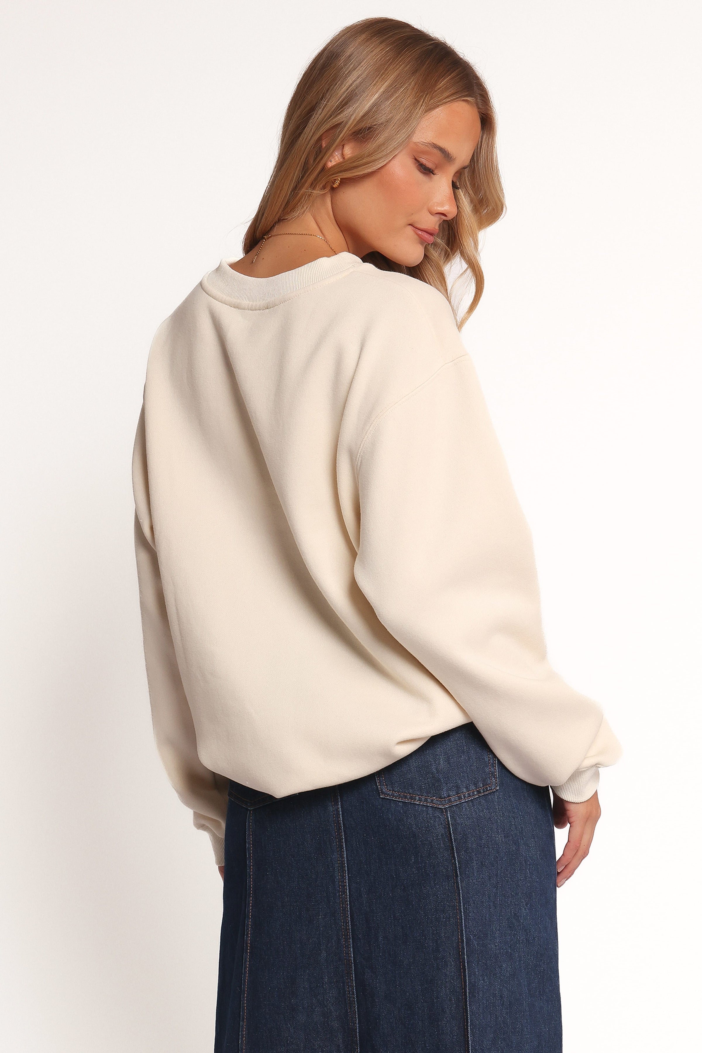 OUTERWEAR Farmers Market Sweatshirt - Cream