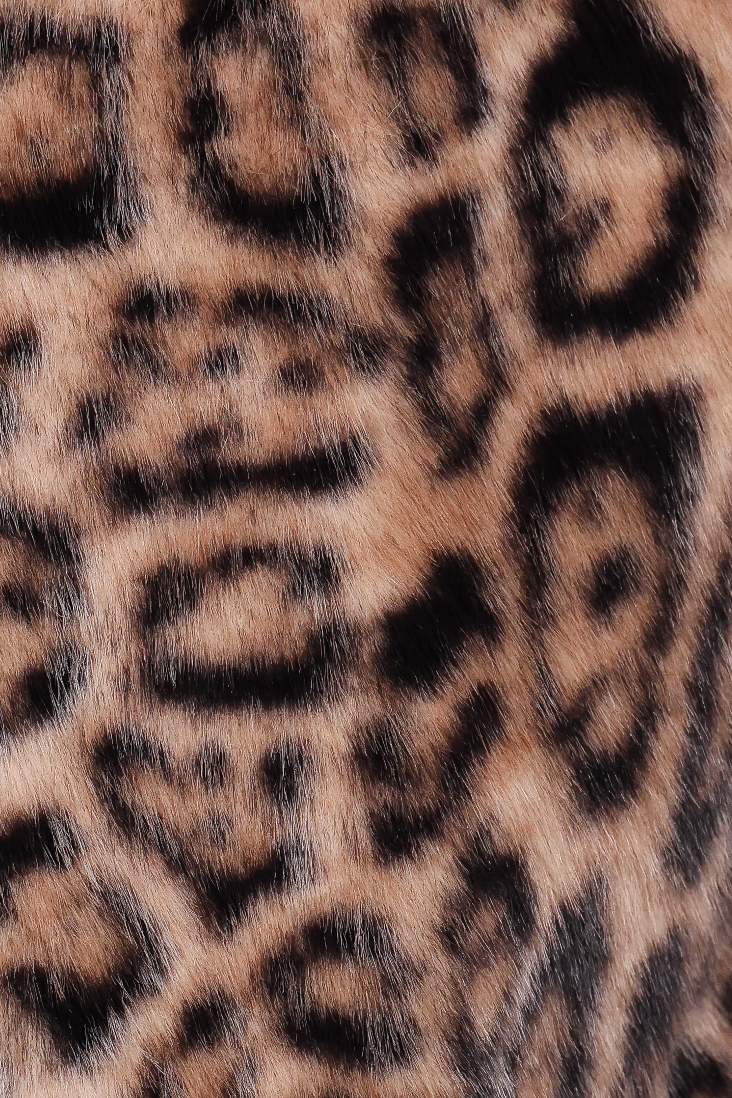 OUTERWEAR Florian Cropped Jacket - Leopard