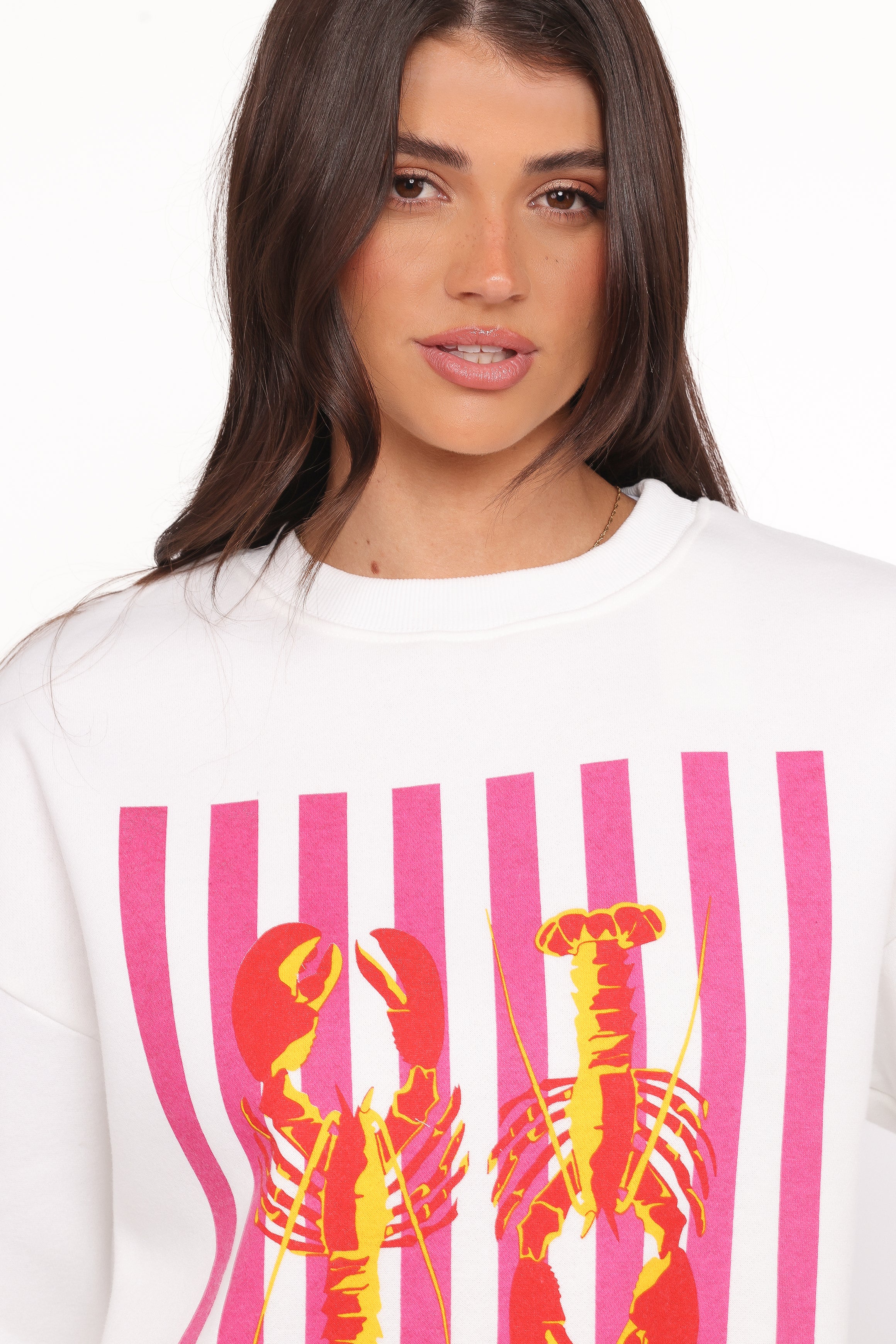 OUTERWEAR Goodwin Lobster Sweatshirt - White