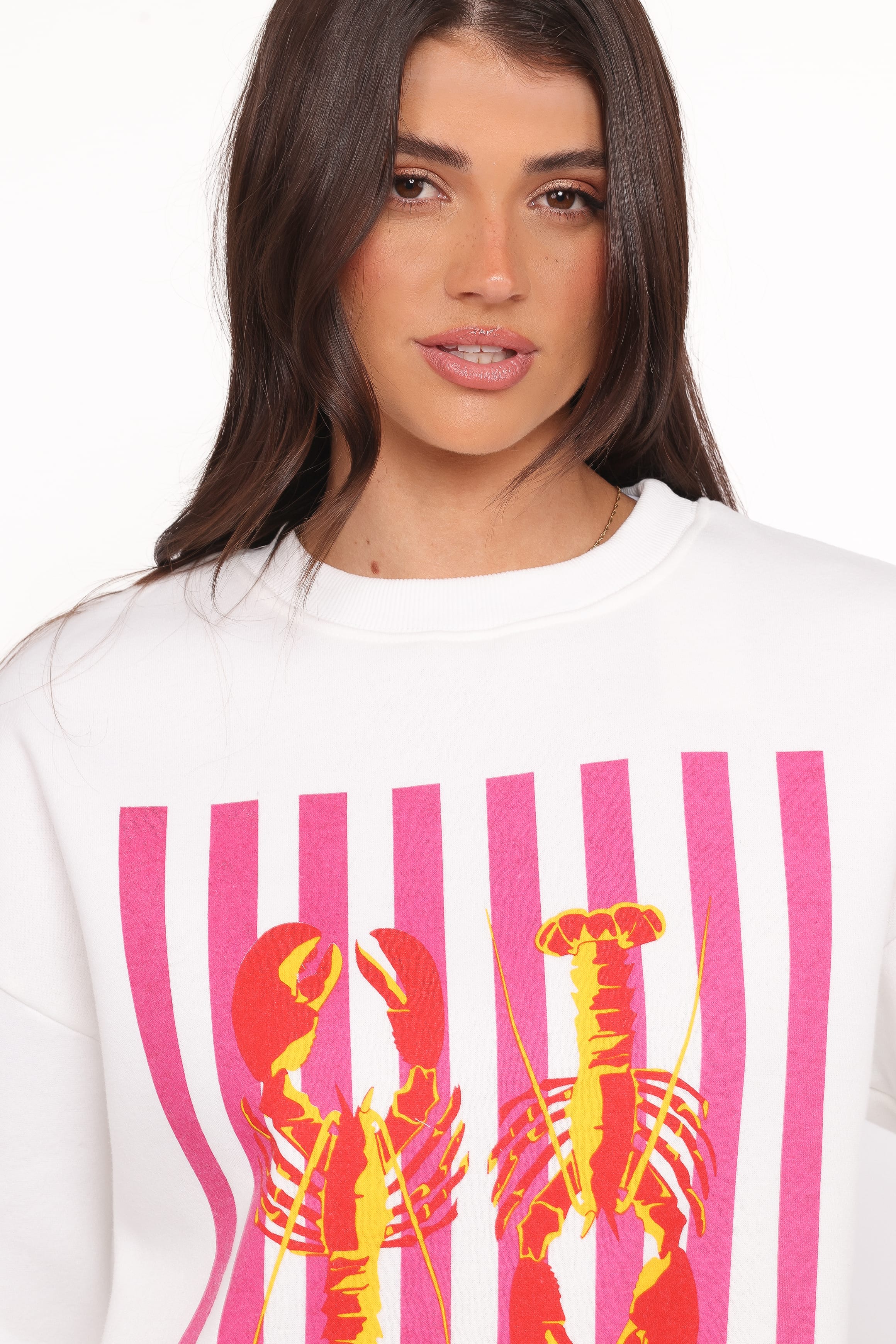 OUTERWEAR Goodwin Lobster Sweatshirt - White