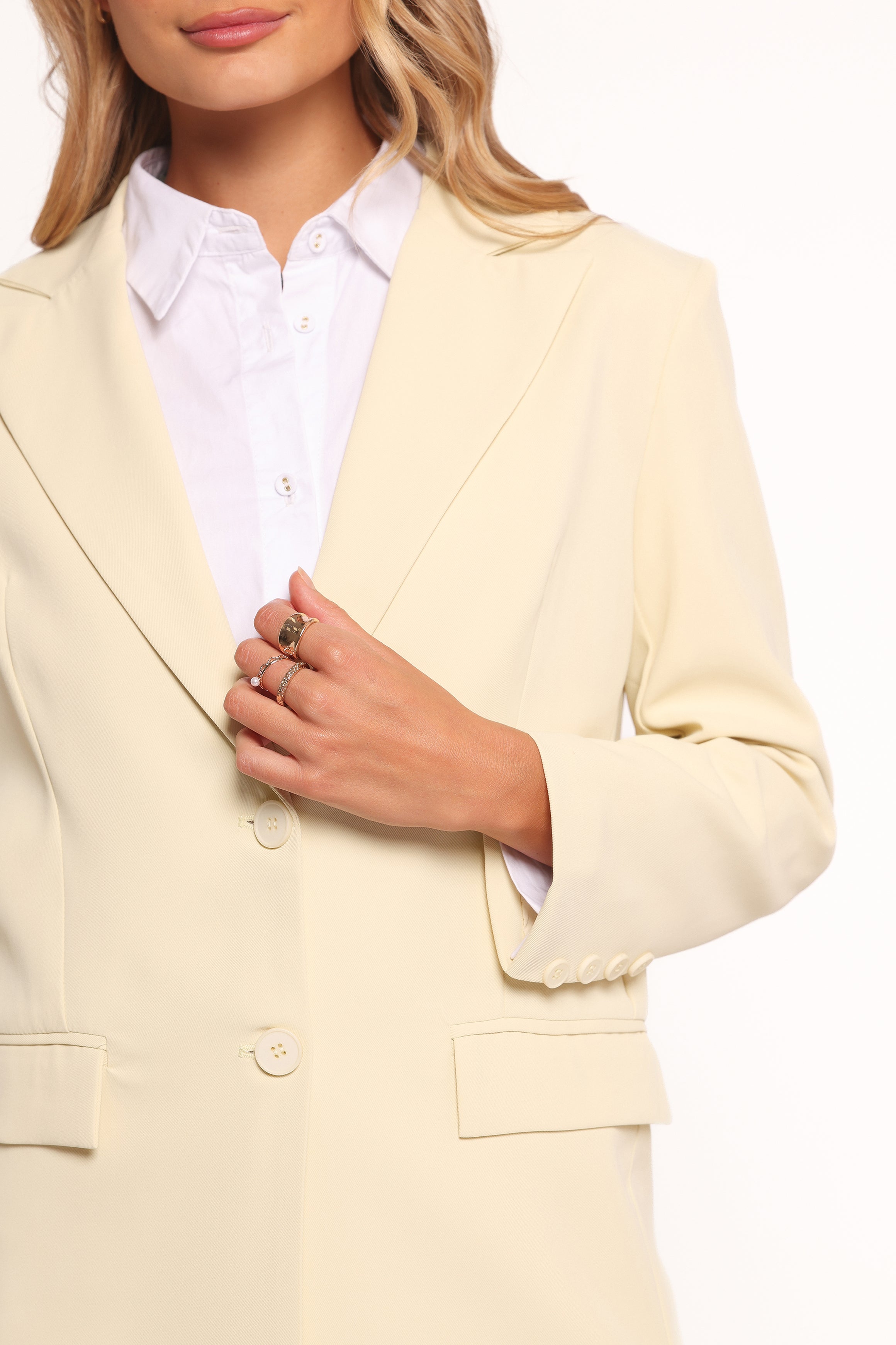 OUTERWEAR Henrietta Blazer - Yellow