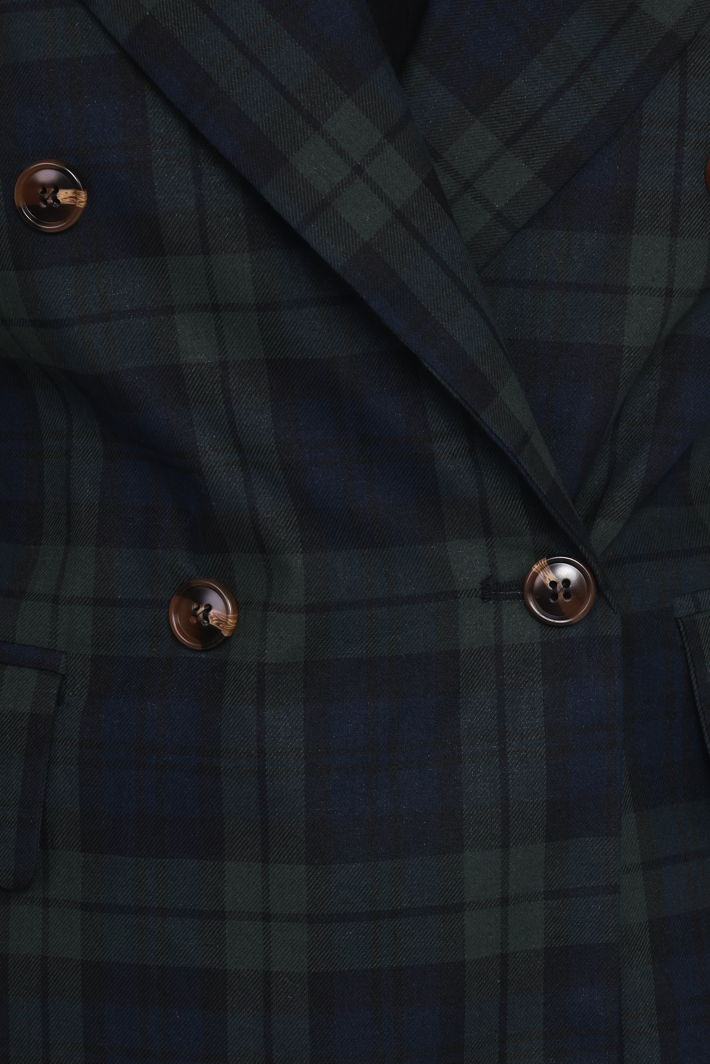 OUTERWEAR Juliette Blazer - Green Plaid