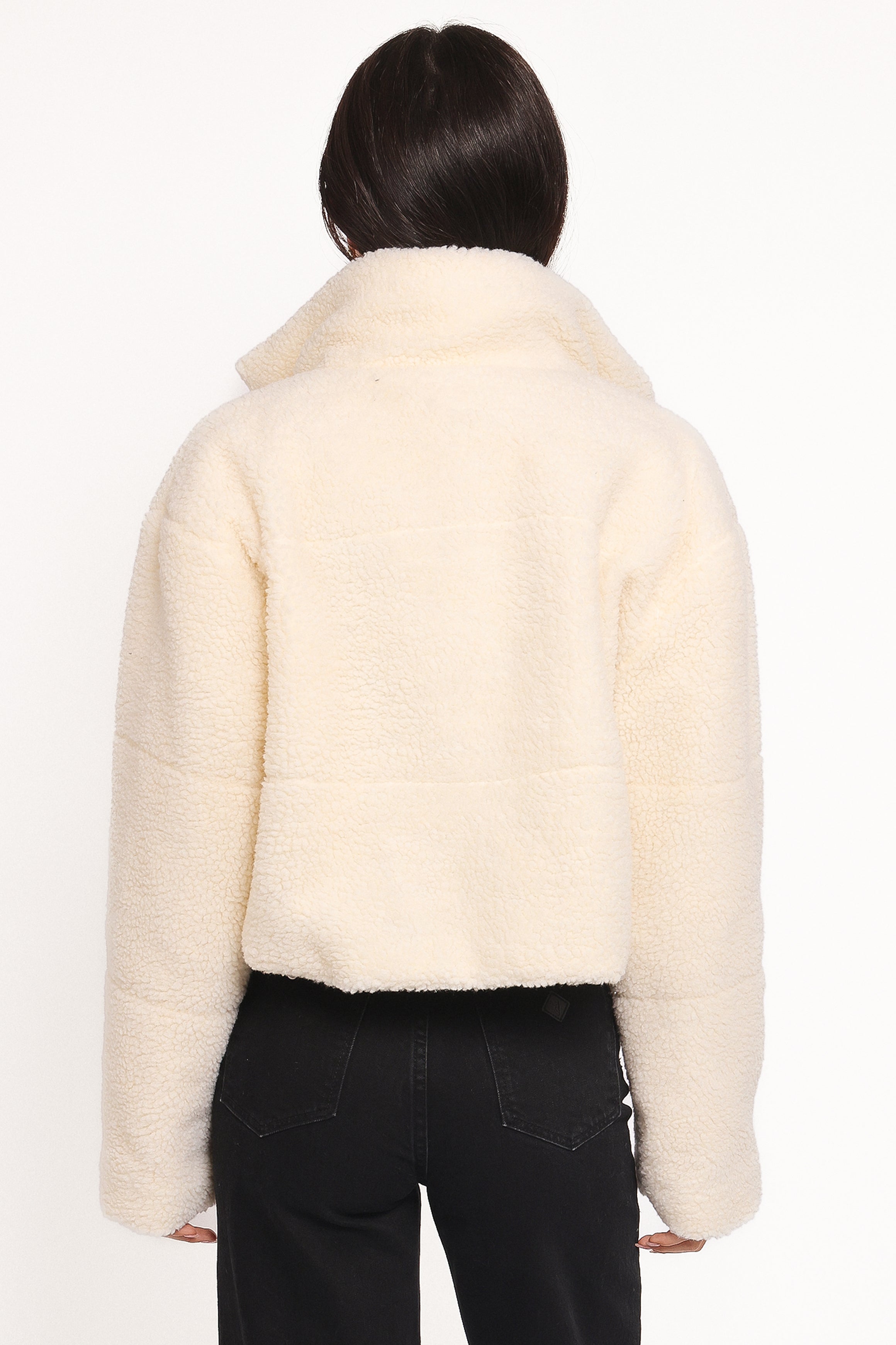 OUTERWEAR Katerina Fleece Puffer - White