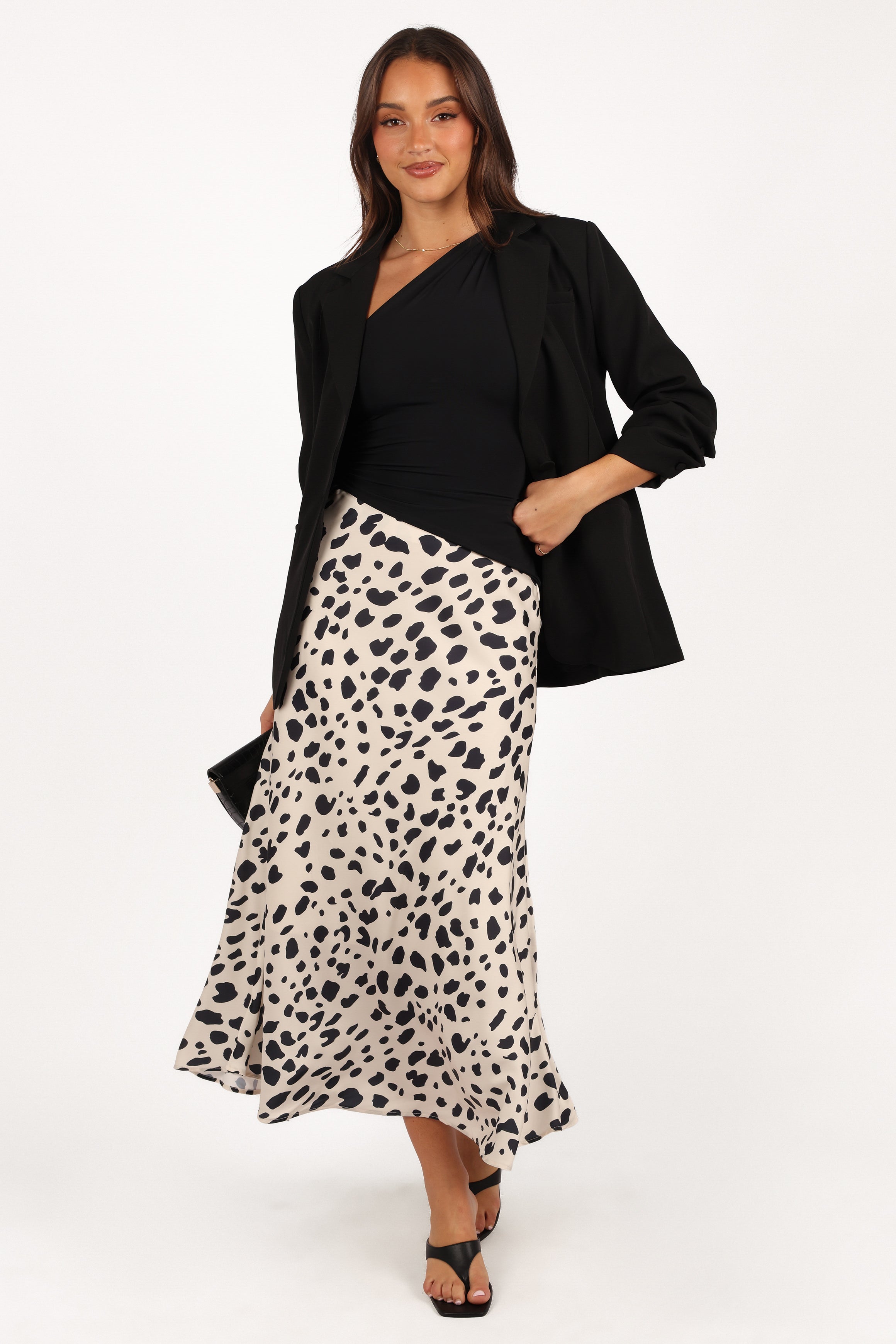 OUTERWEAR Kelby Slouch Sleeve Blazer - Black