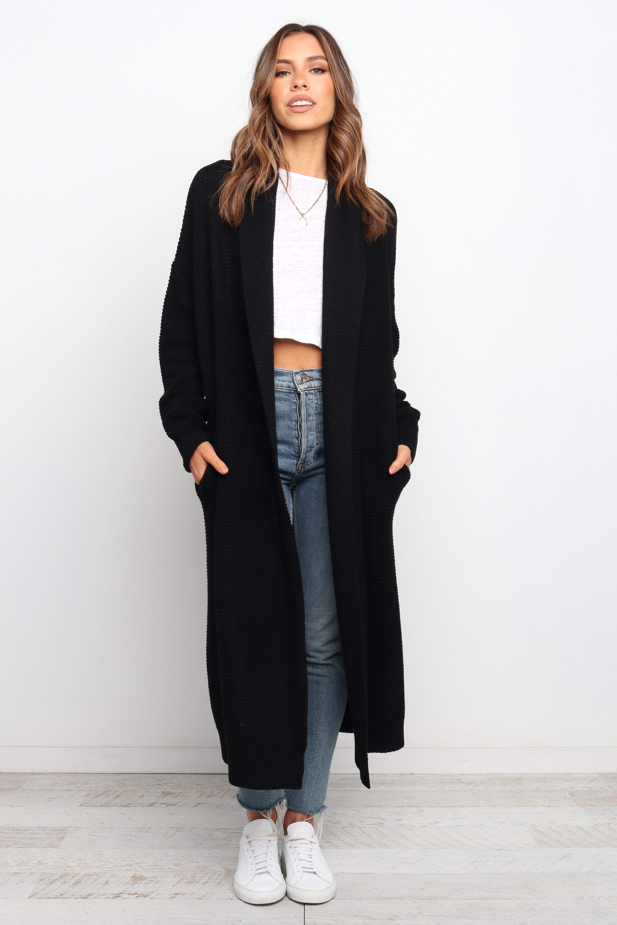 OUTERWEAR Lagos Cardigan - Black