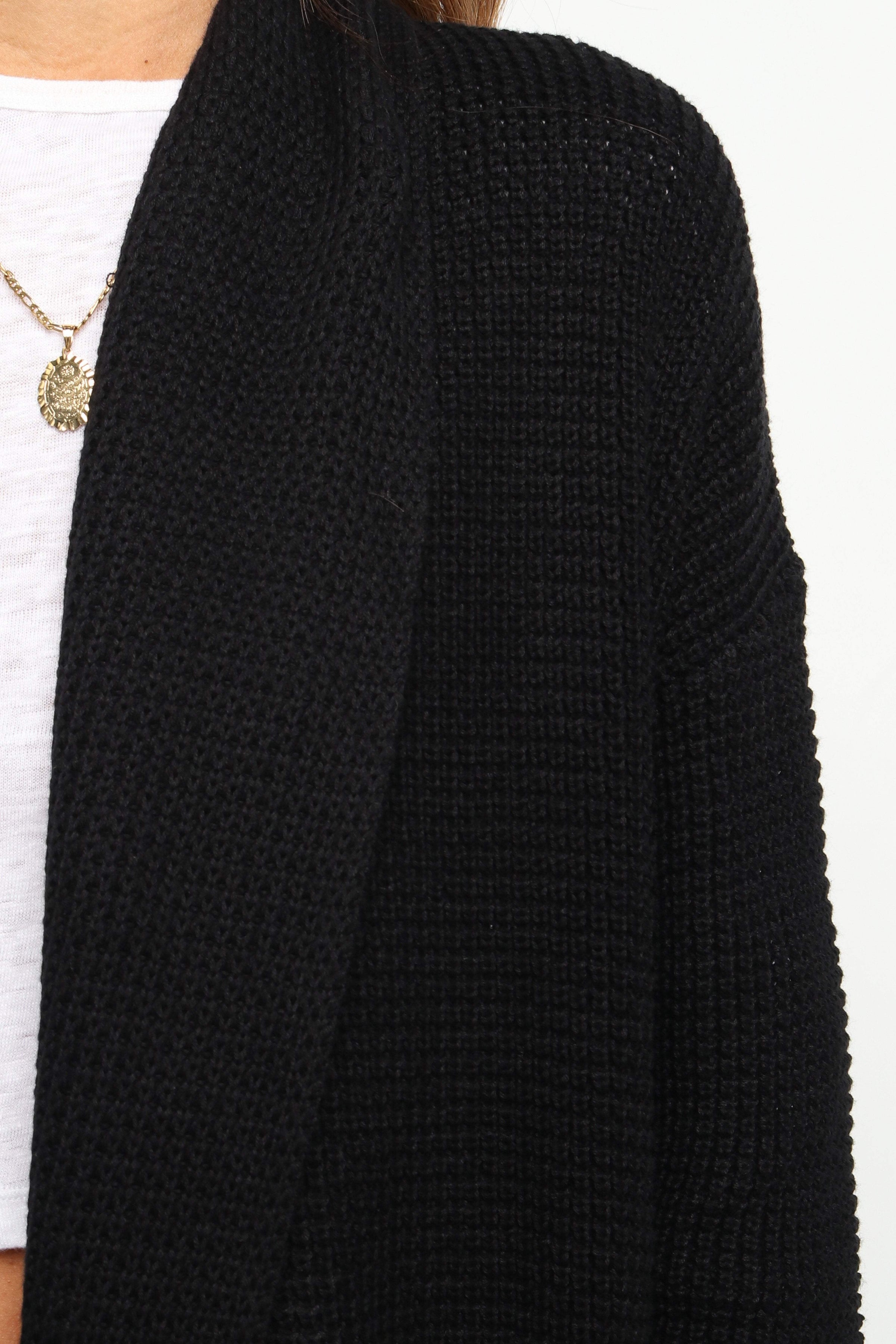 OUTERWEAR Lagos Cardigan - Black
