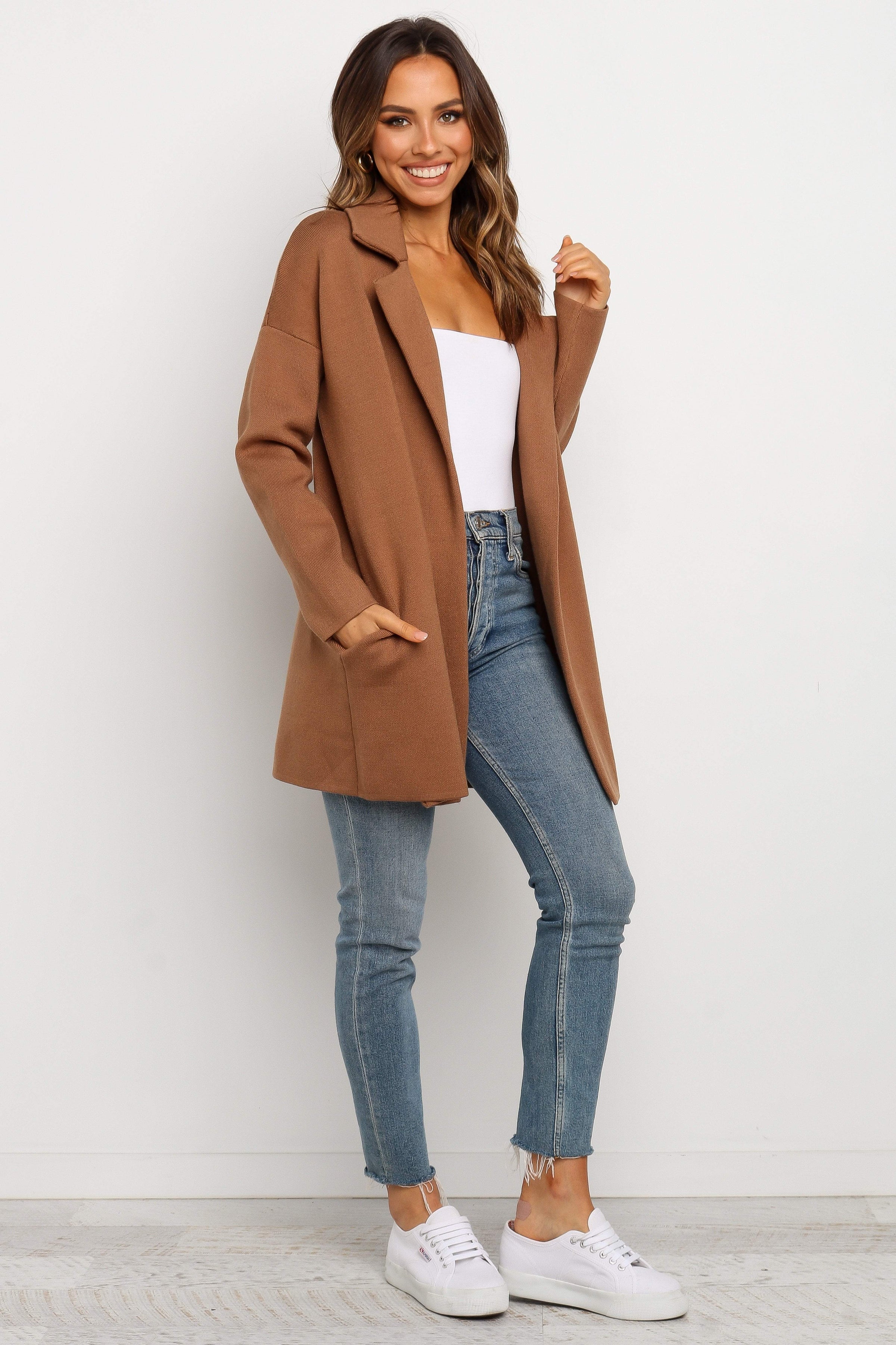 OUTERWEAR Lenore Coatigan - Brown