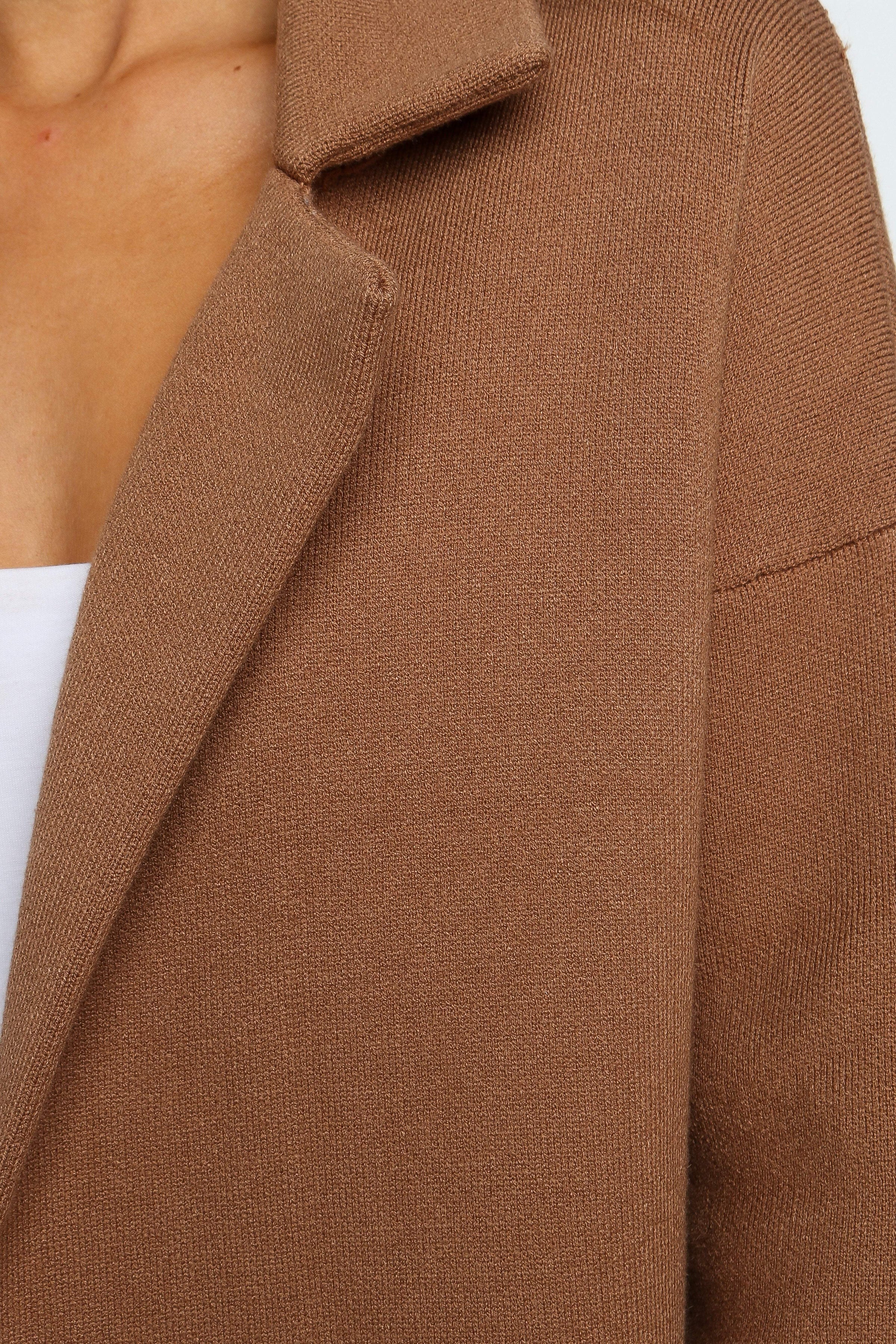 OUTERWEAR Lenore Coatigan - Brown