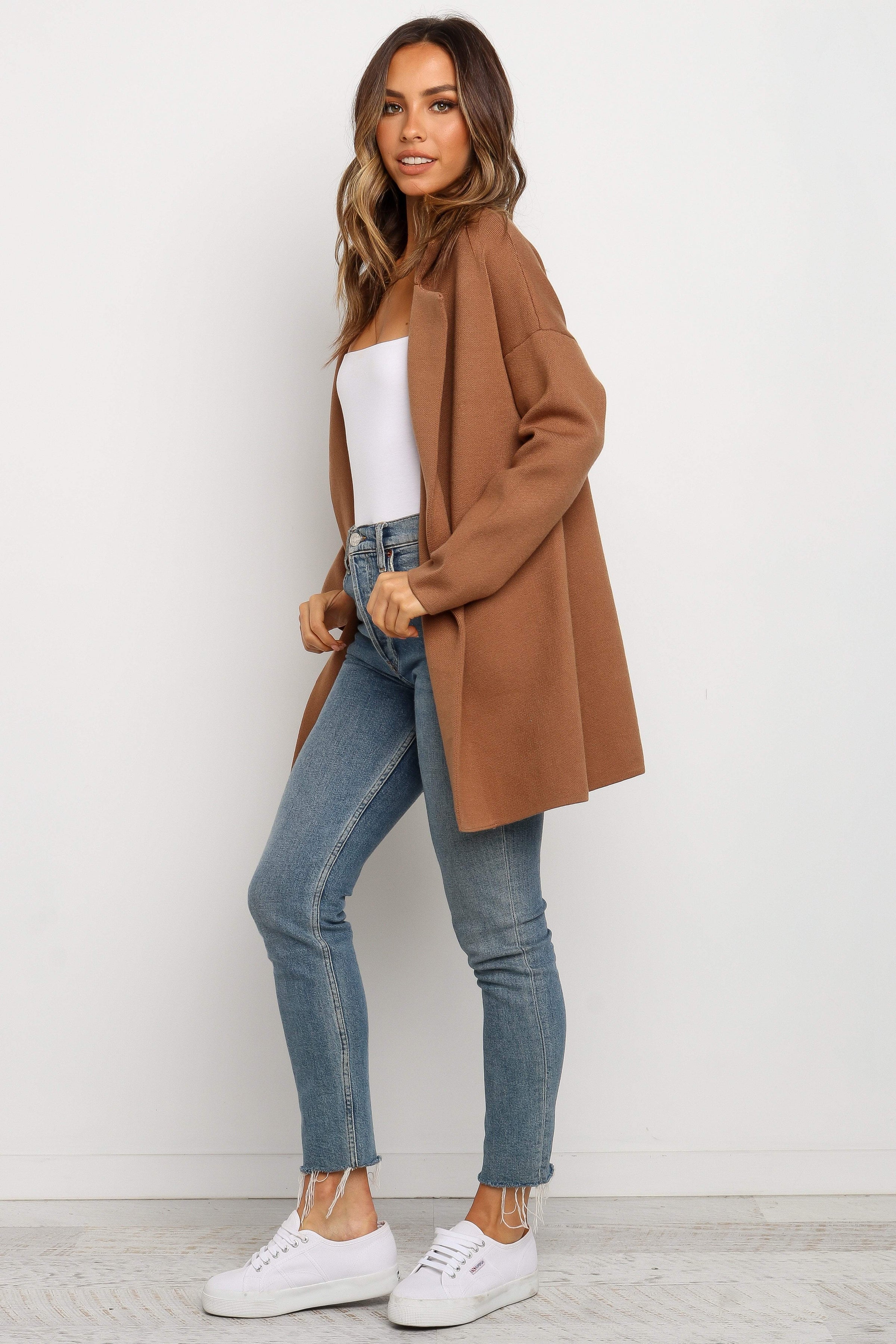 OUTERWEAR Lenore Coatigan - Brown