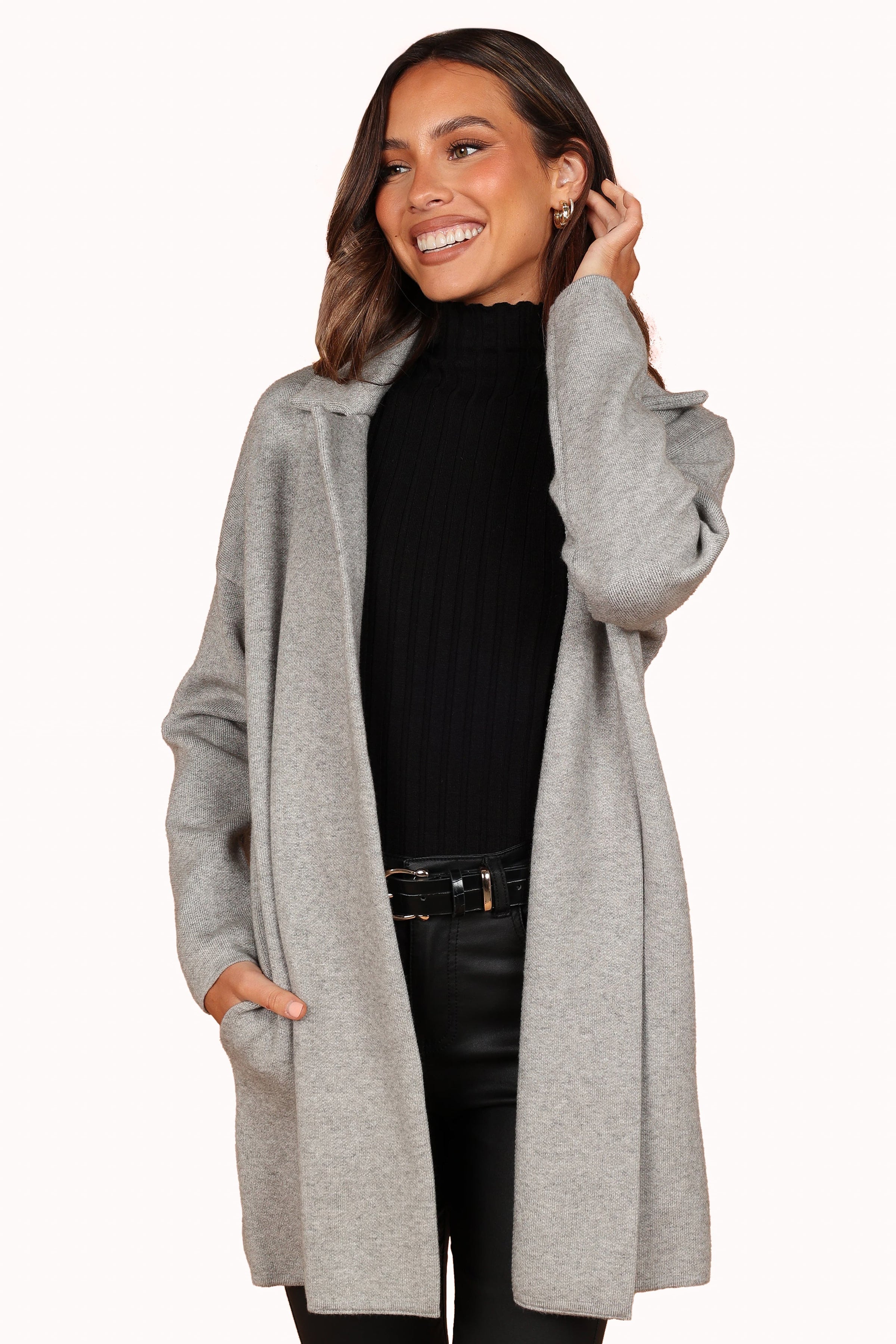 OUTERWEAR Lenore Coatigan - Grey