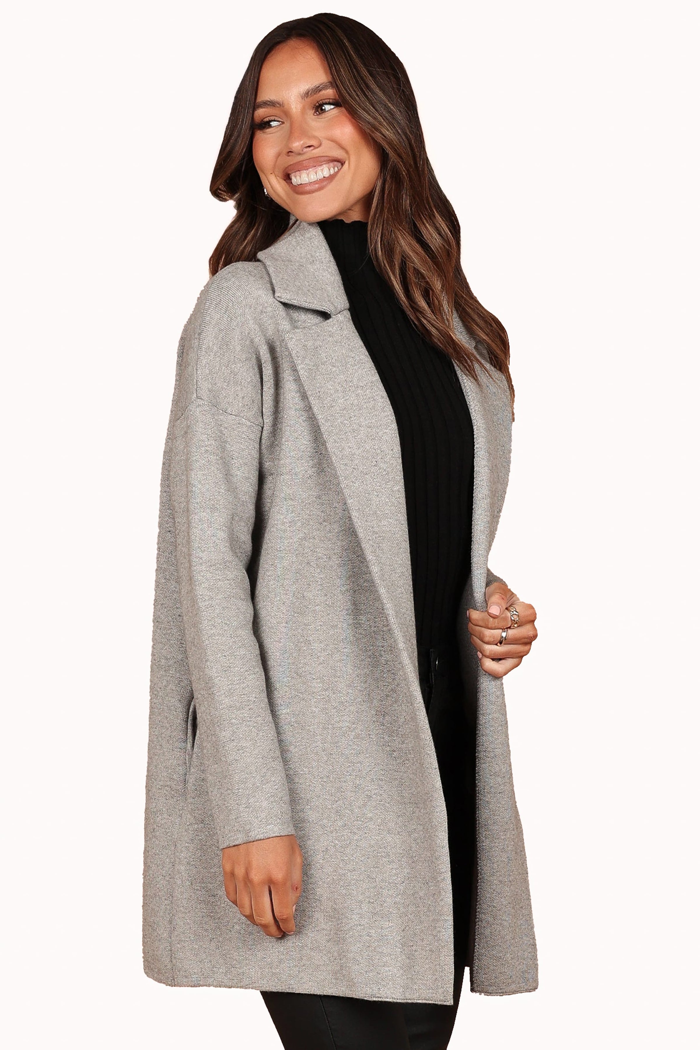 OUTERWEAR Lenore Coatigan - Grey
