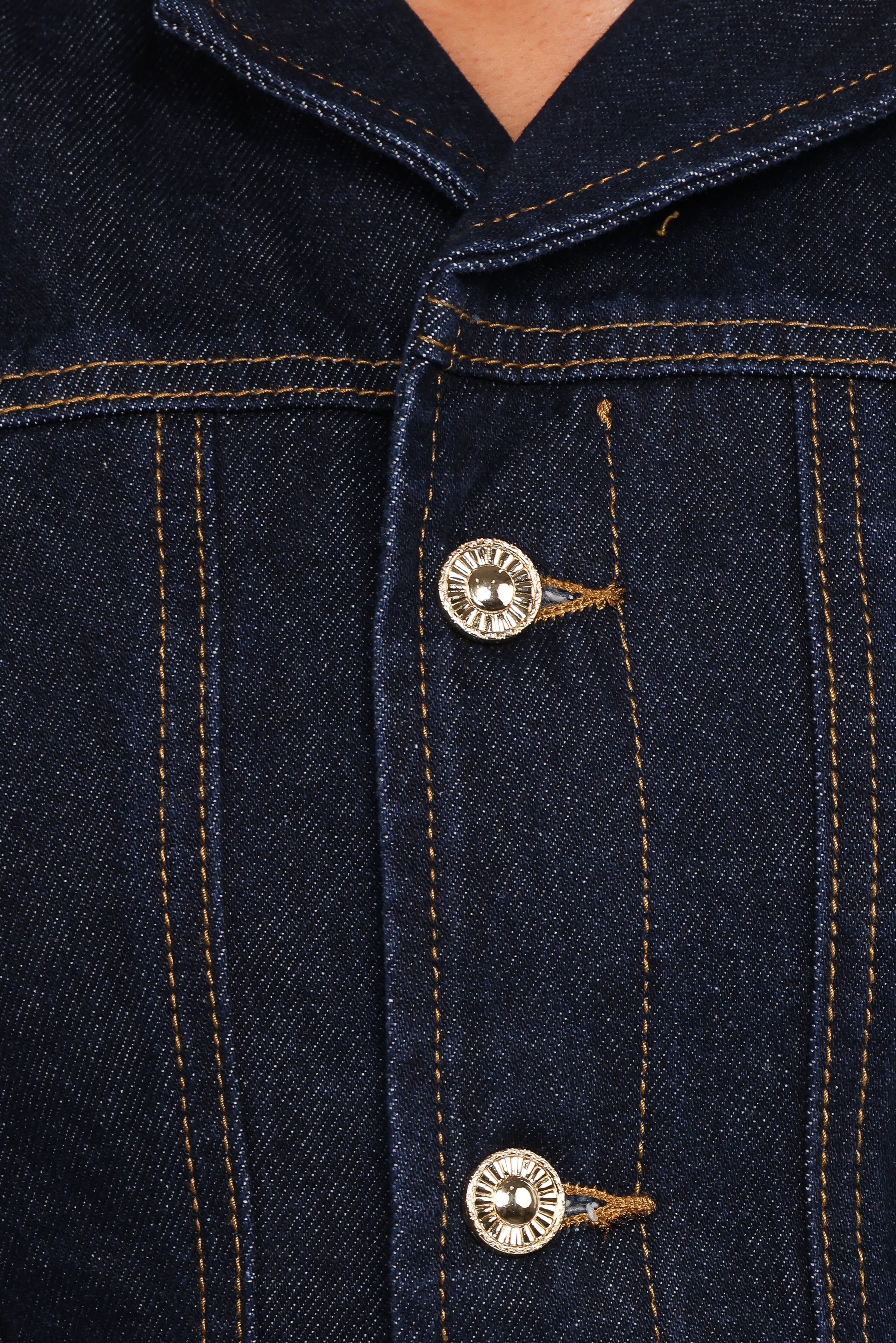 OUTERWEAR Luchia Denim Jacket - Dark Indigo