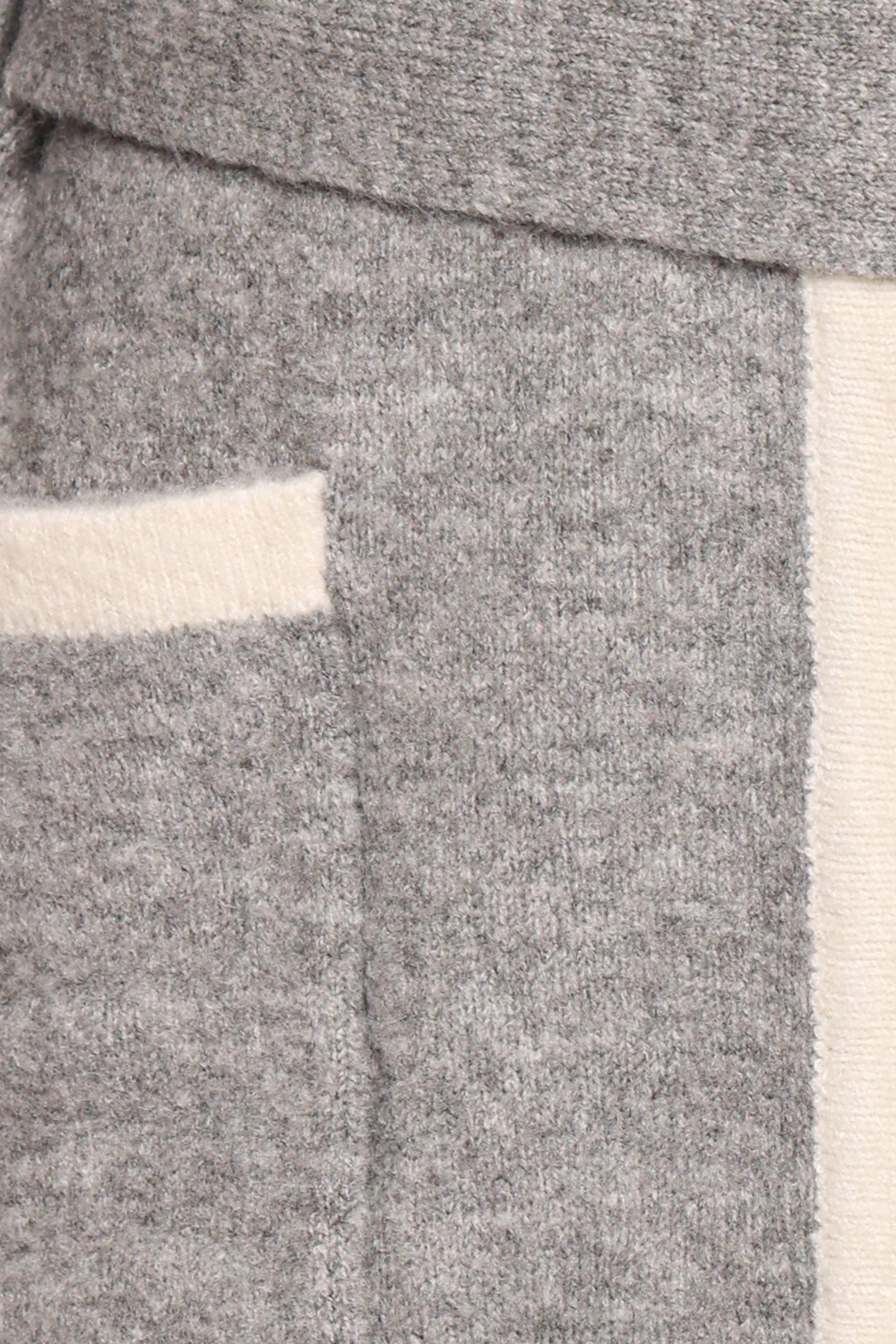 OUTERWEAR Maloney Tie Front Coatigan - Grey