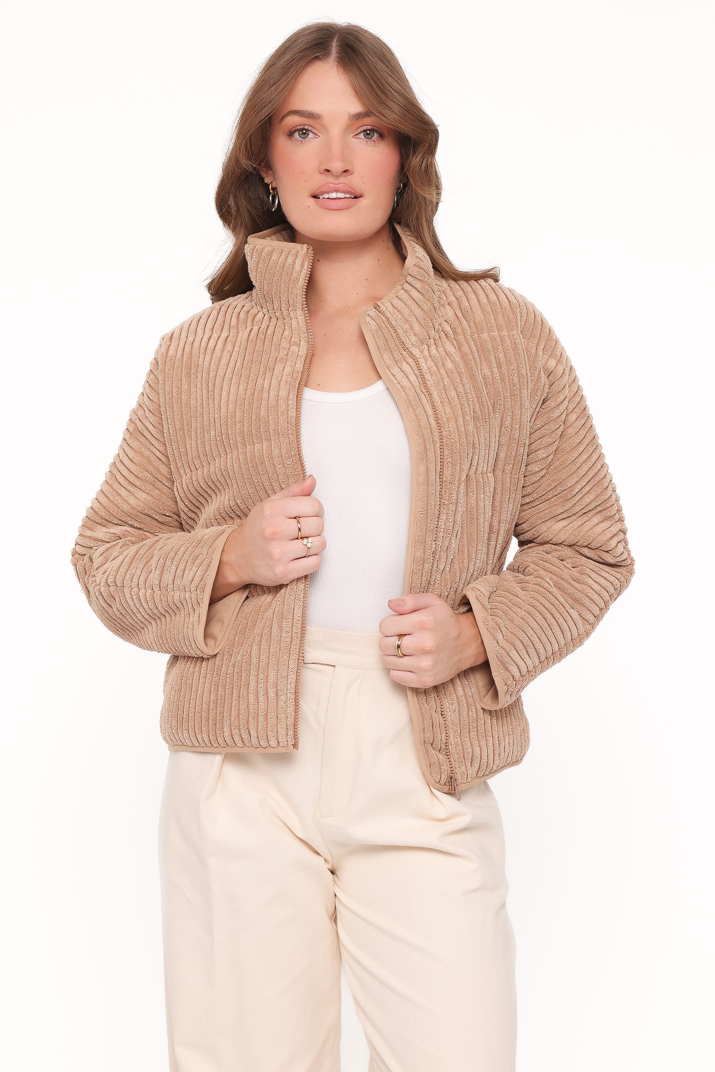 OUTERWEAR Meldon Jacket - Teddy Brown