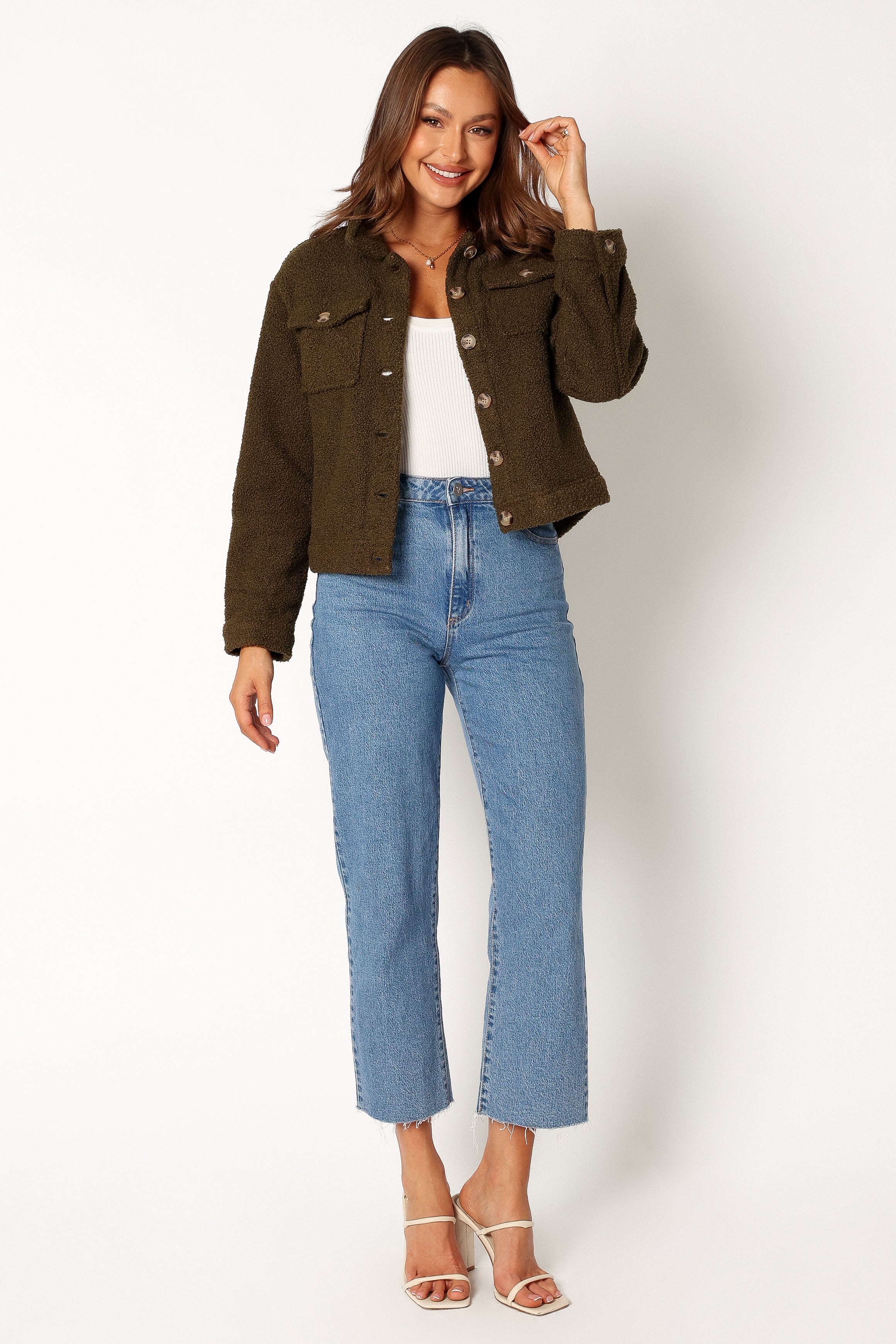 OUTERWEAR @Palesa Jacket - Forest Green