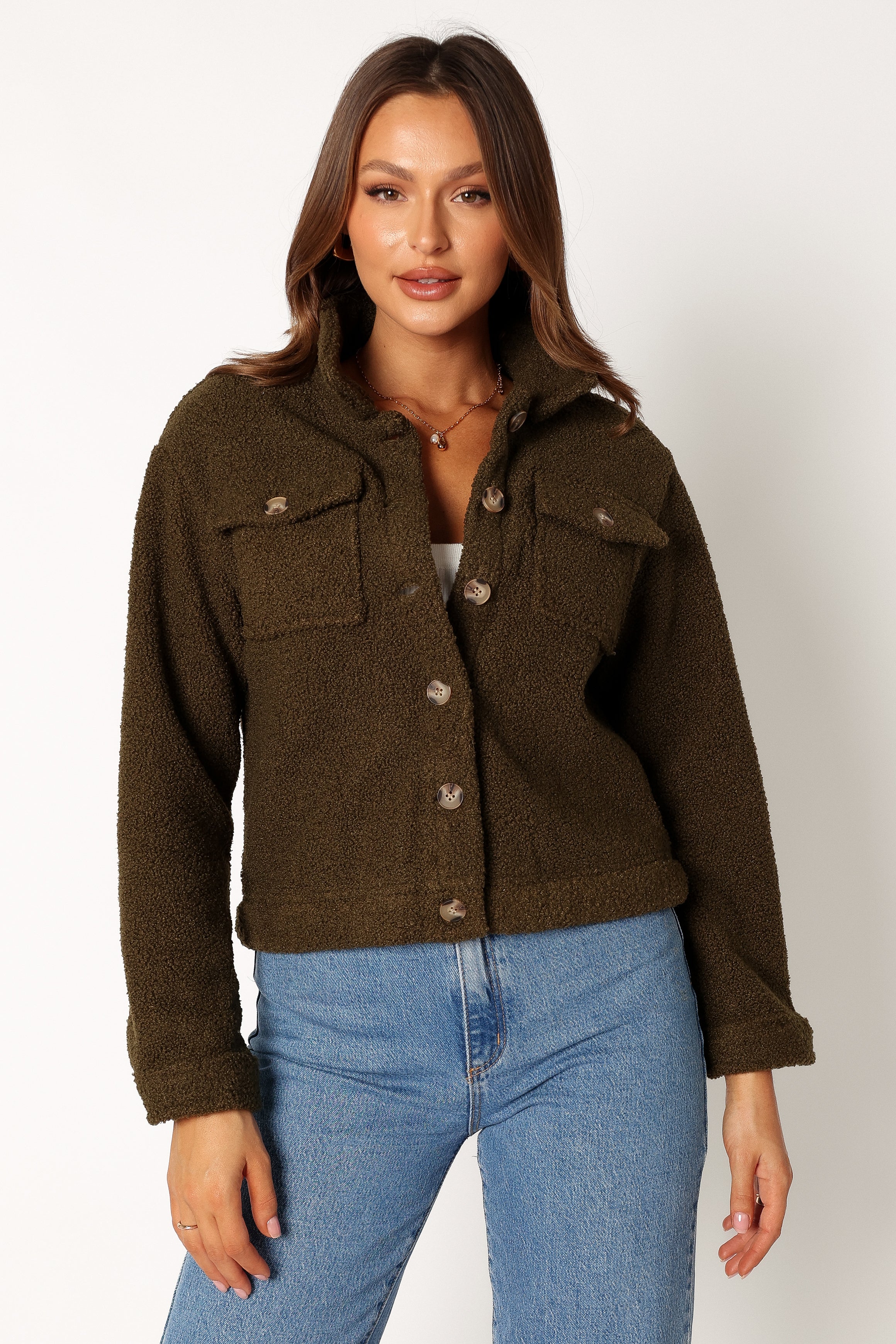 OUTERWEAR @Palesa Jacket - Forest Green