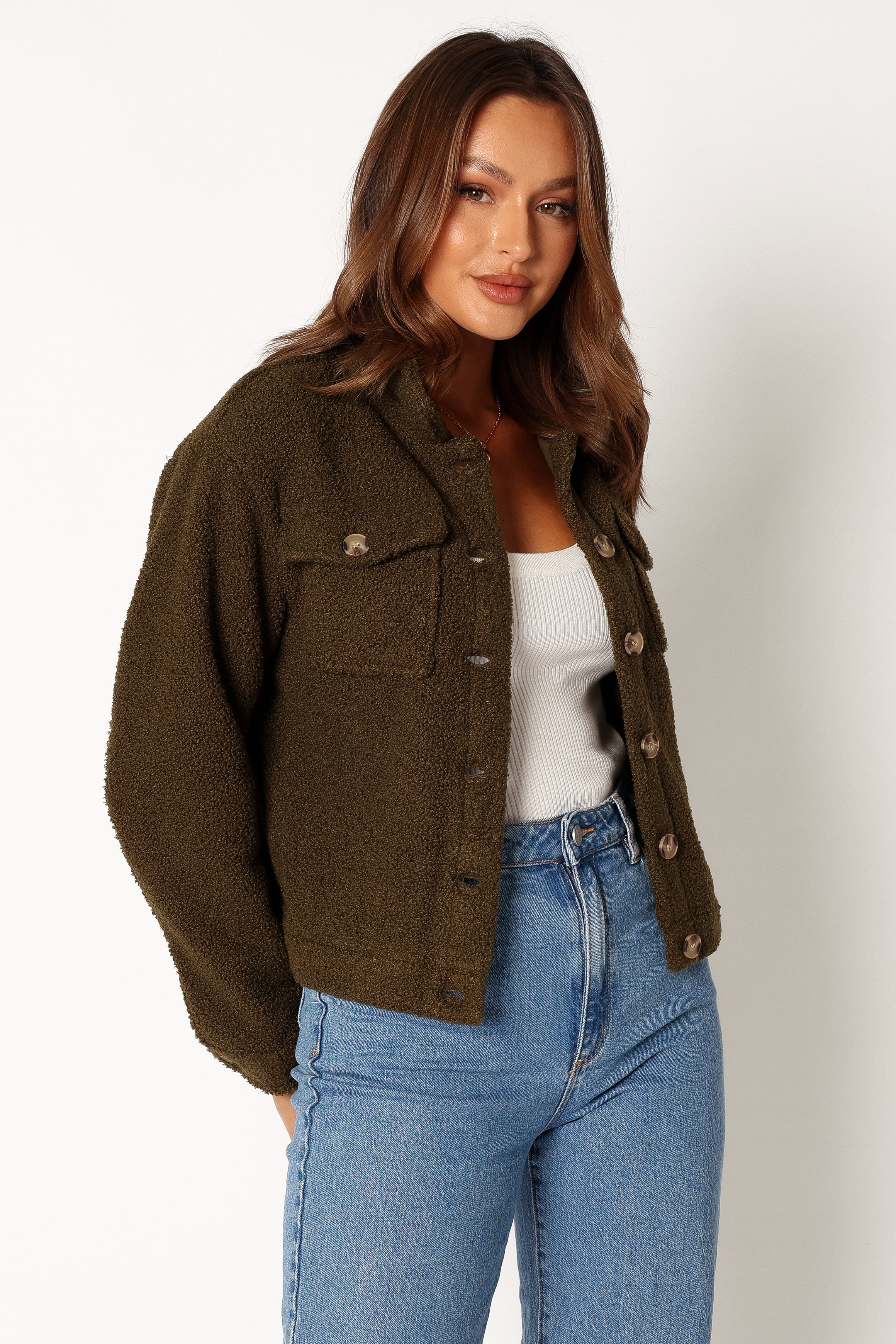 OUTERWEAR @Palesa Jacket - Forest Green