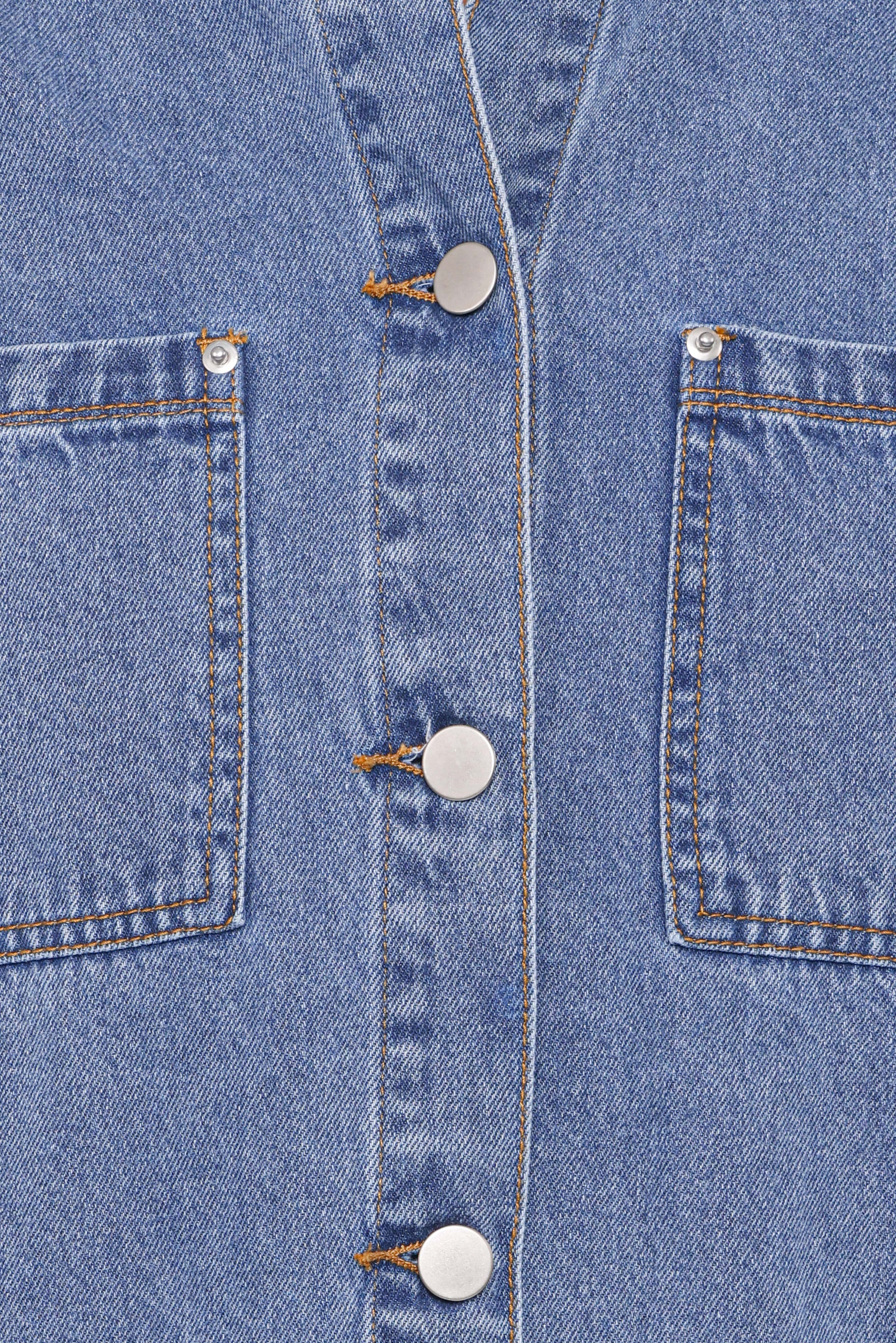 OUTERWEAR Remy Denim Utility Jacket - Medium Wash