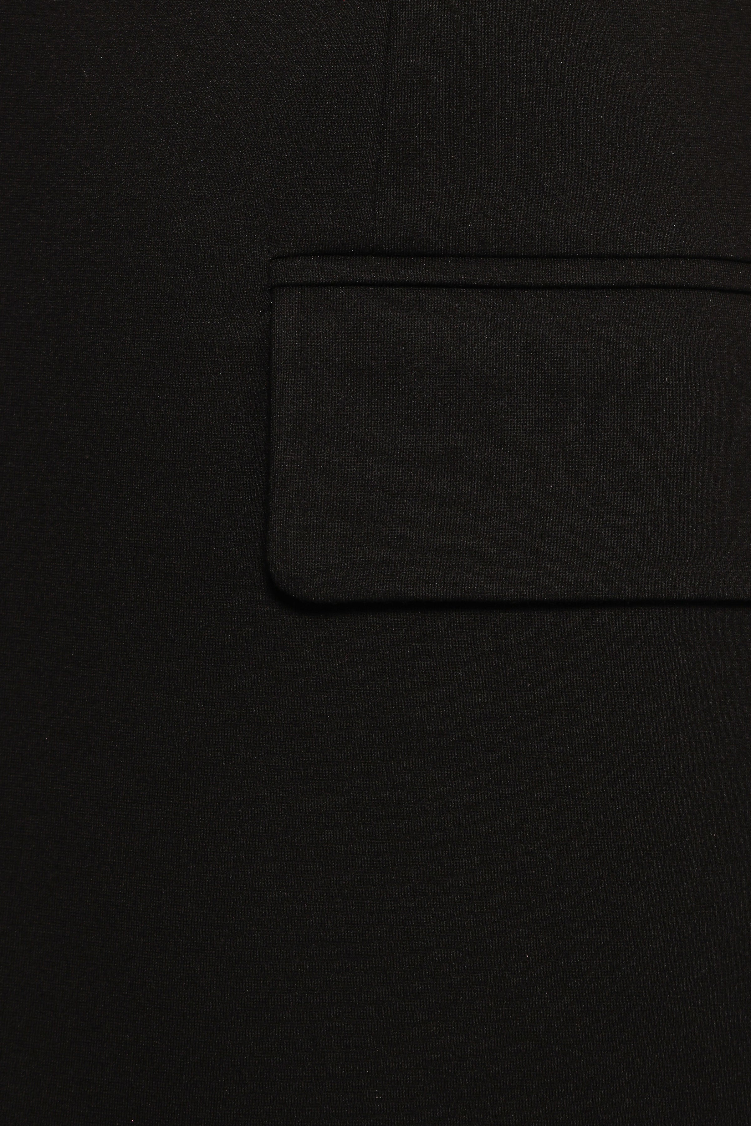 OUTERWEAR Ronny Open Front Knit Blazer - Black