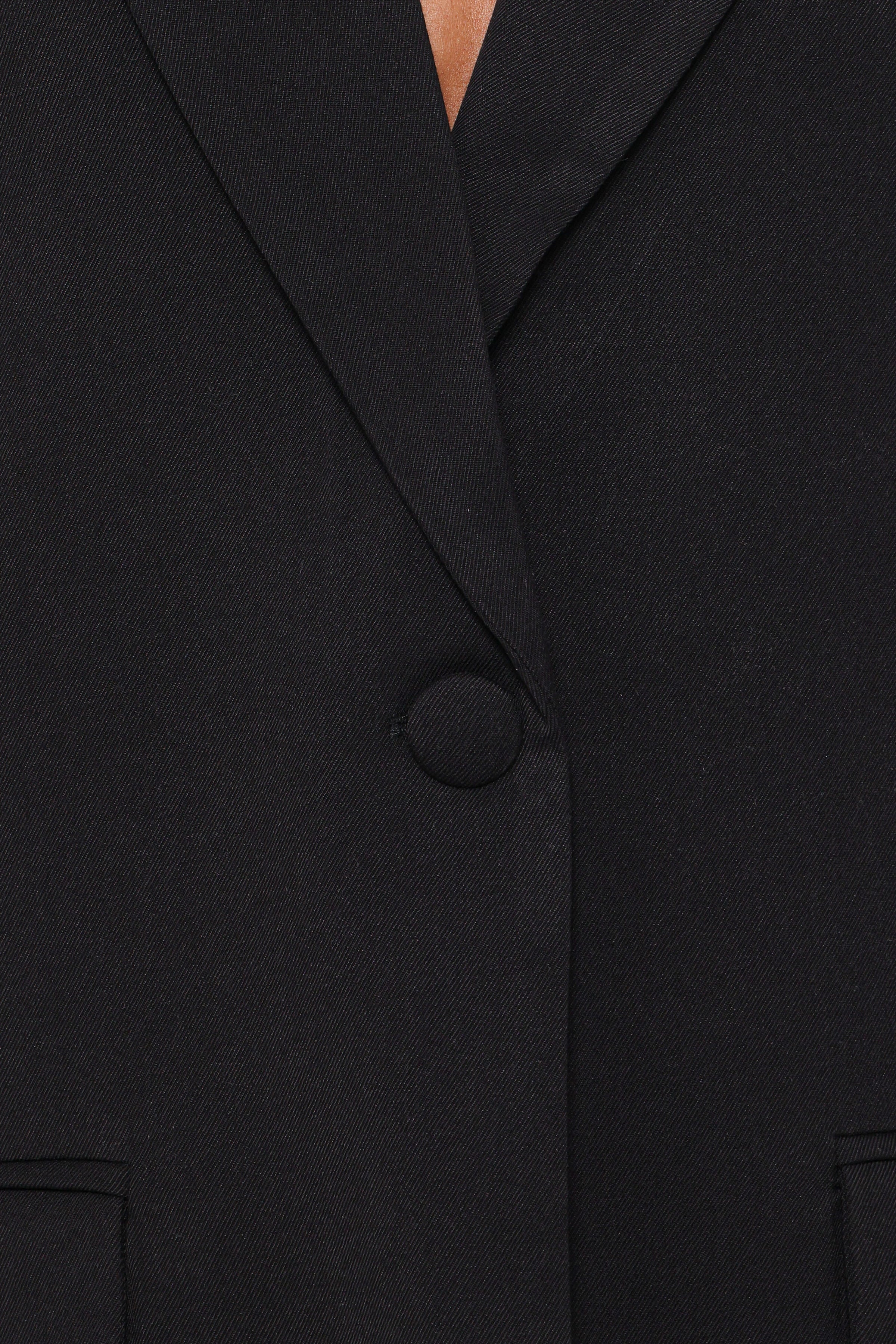 OUTERWEAR Tove Tie Back Blazer - Black