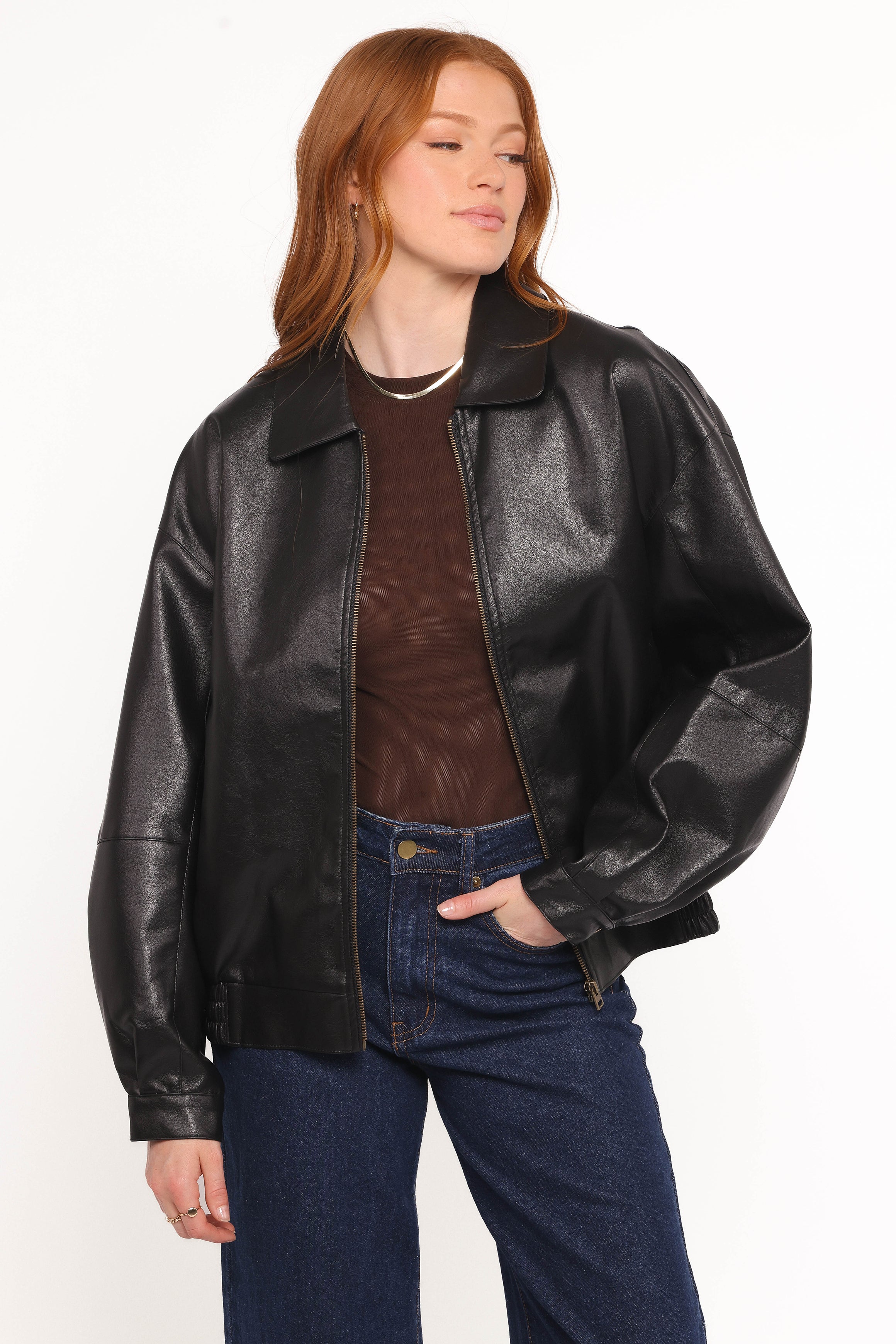 OUTERWEAR Zoe Bomber Jacket - Black