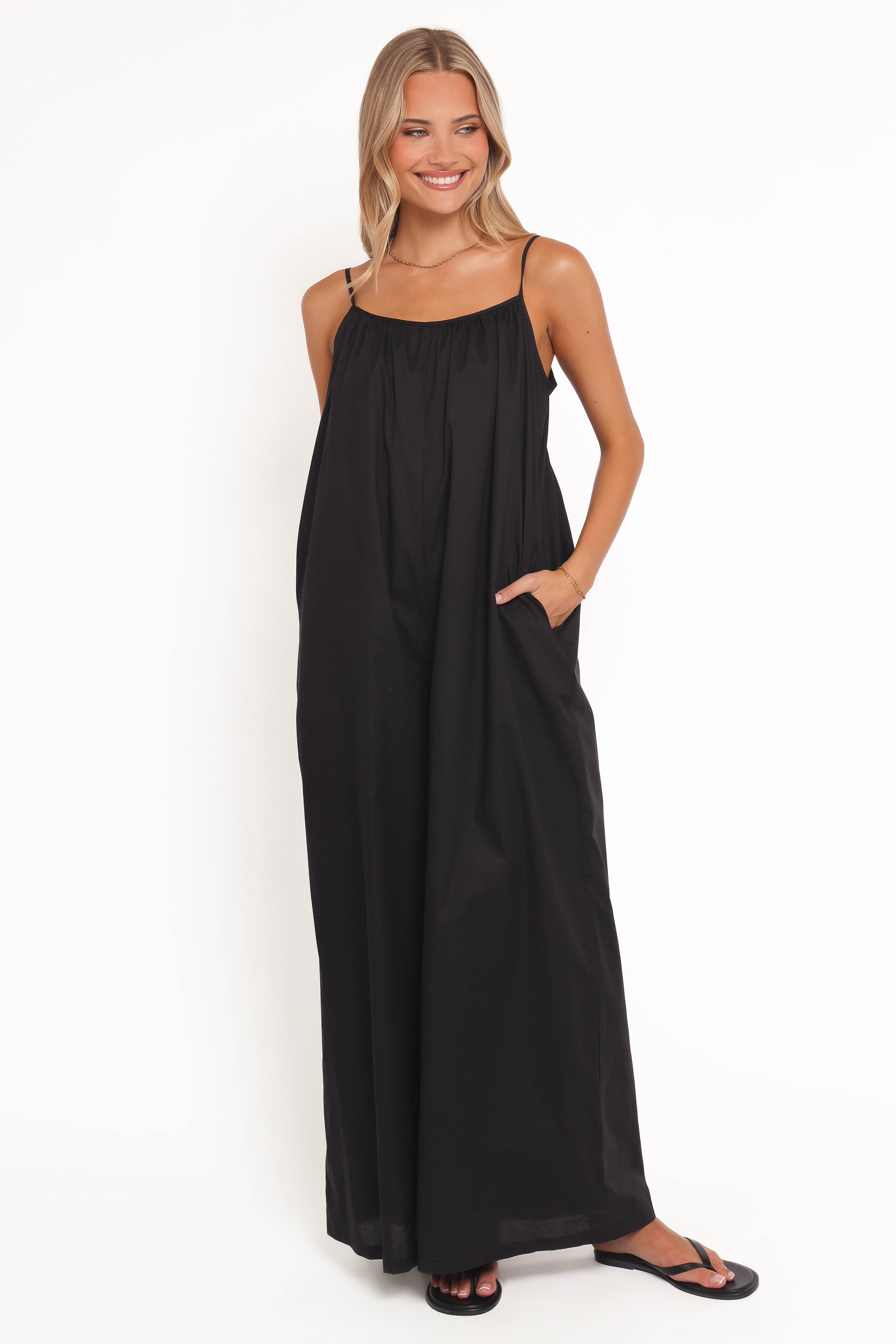 PLAYSUITS Ana Jumpsuit - Black