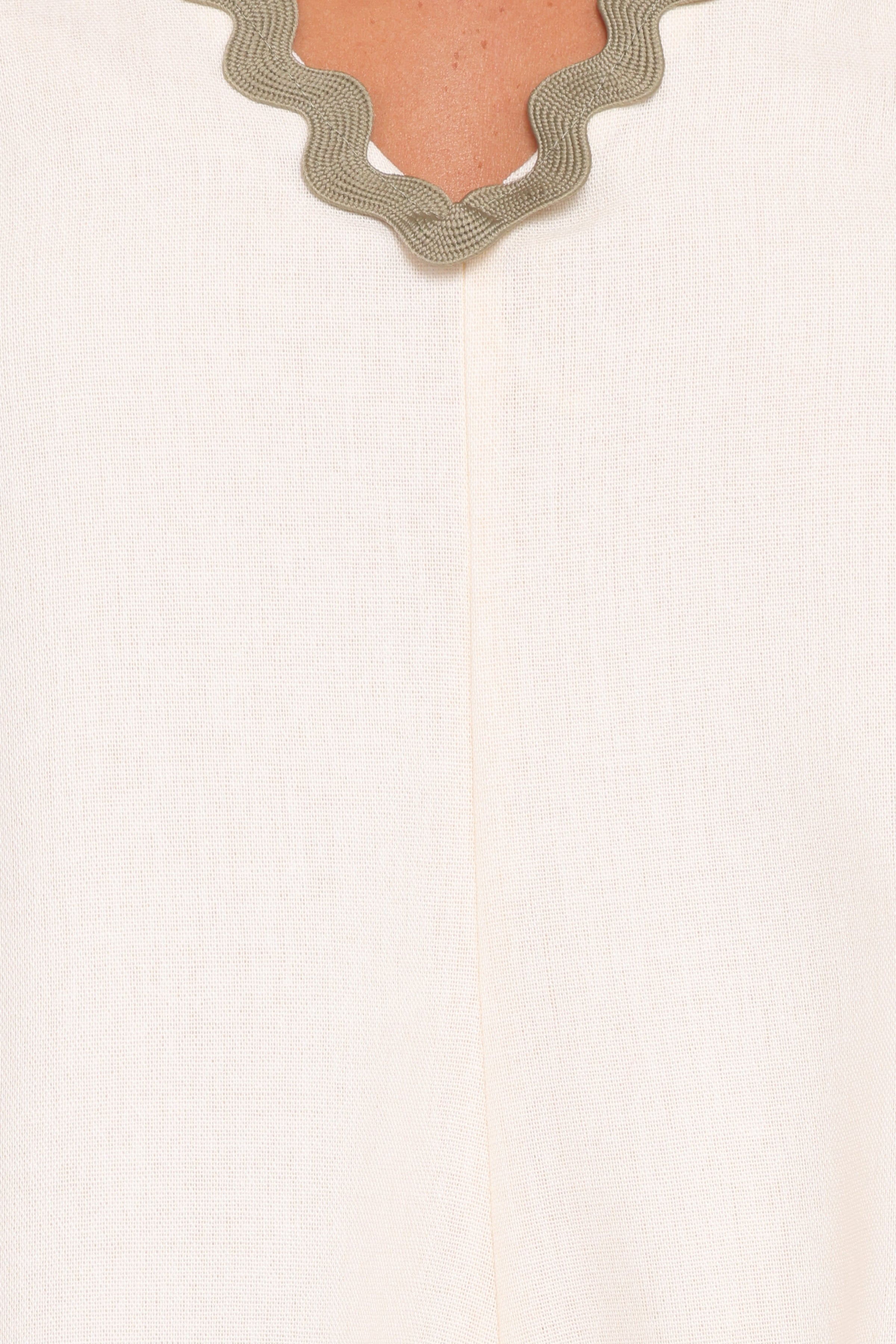 PLAYSUITS Aoife Playsuit - Cream Olive