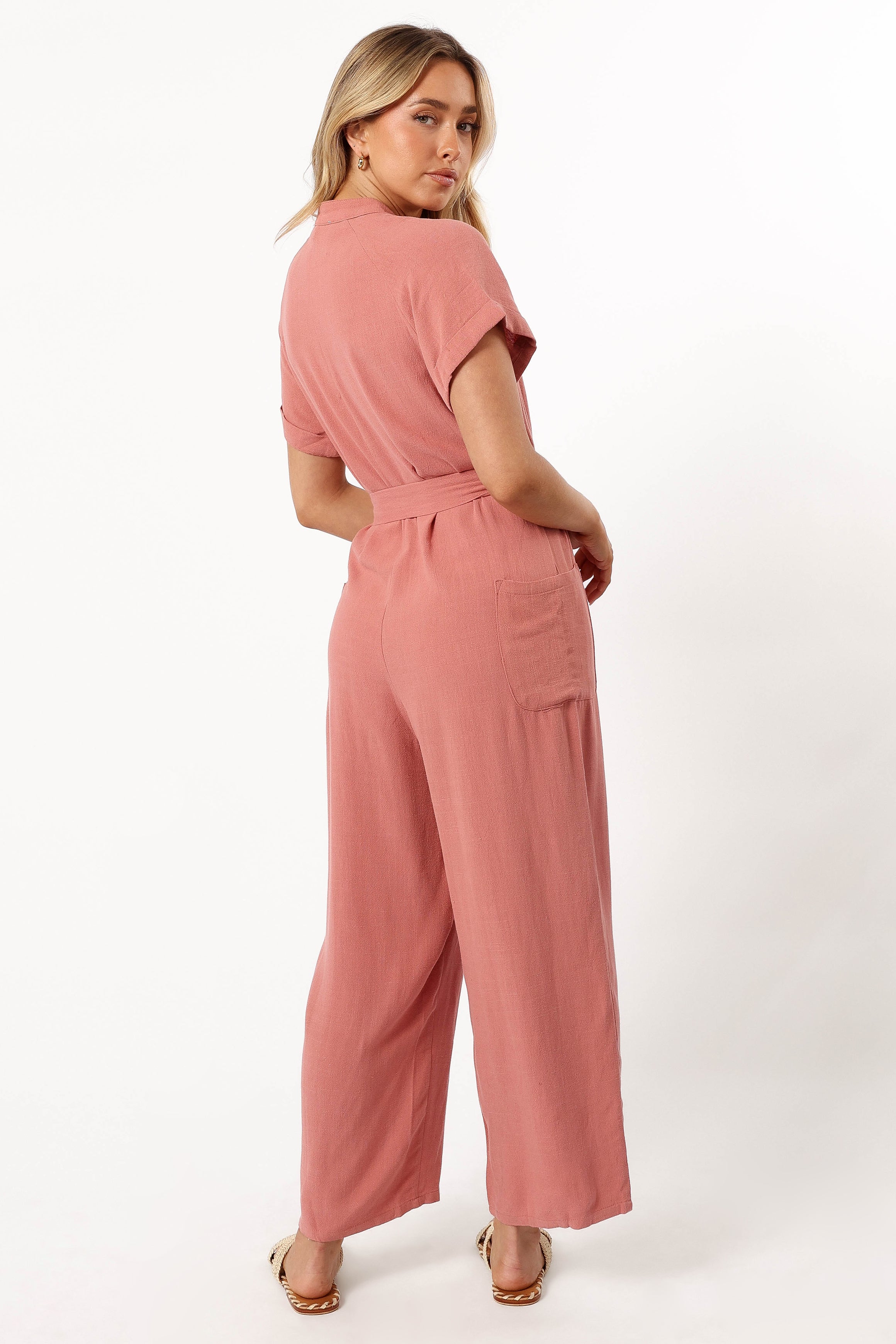 PLAYSUITS @Archie Jumpsuit - Pink