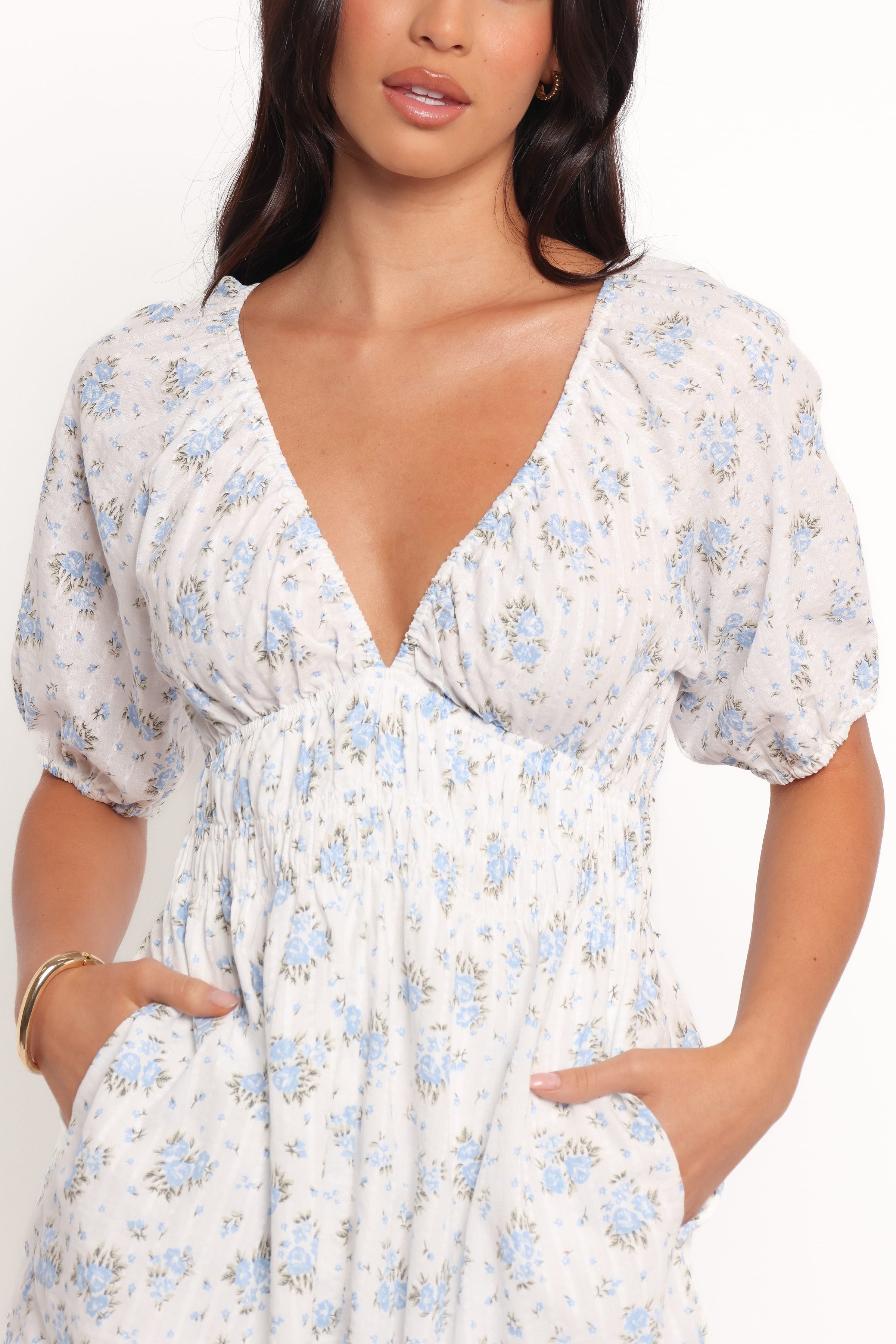 PLAYSUITS Ashio Playsuit - Blue Floral