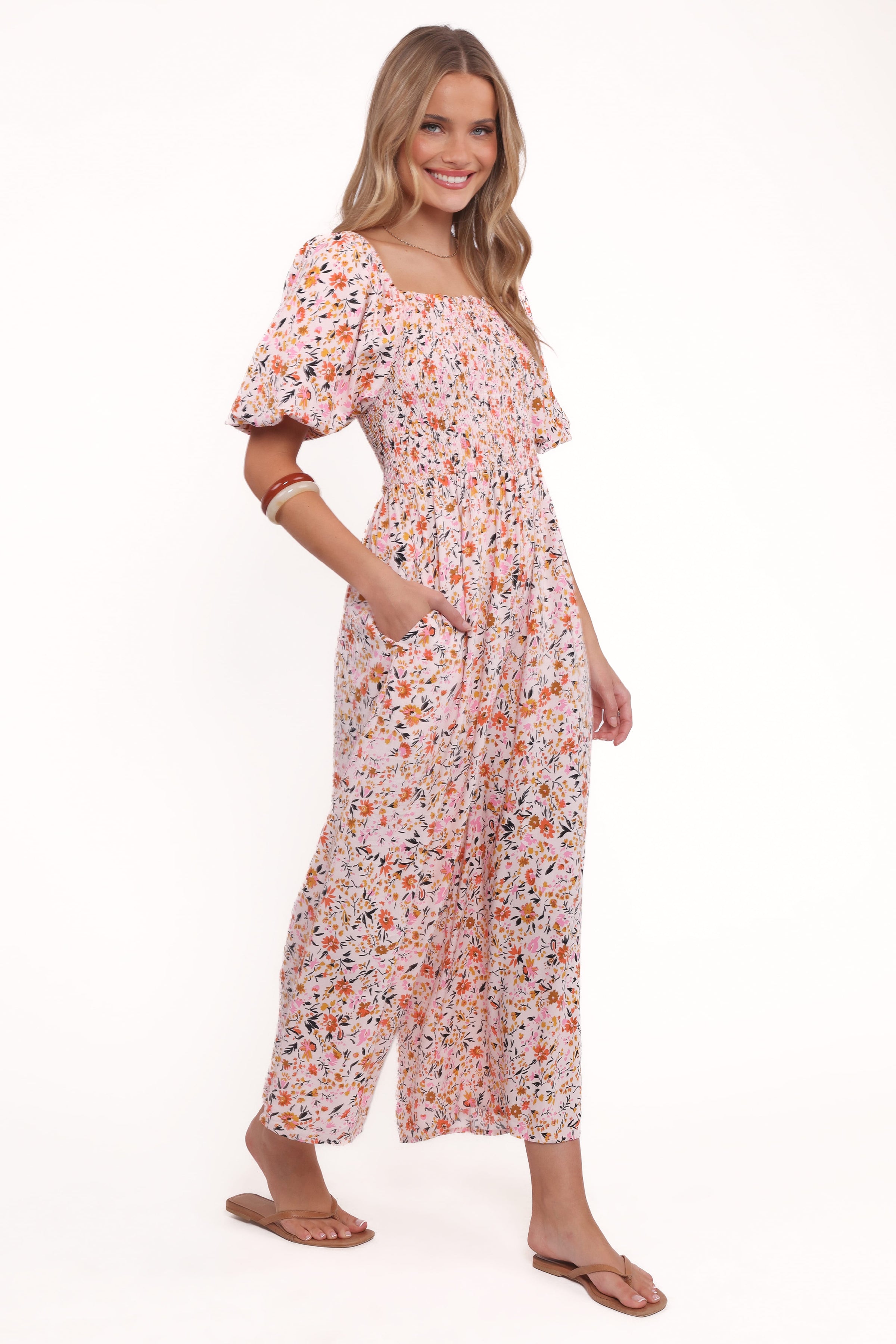 PLAYSUITS Bethany Jumpsuit - Pink