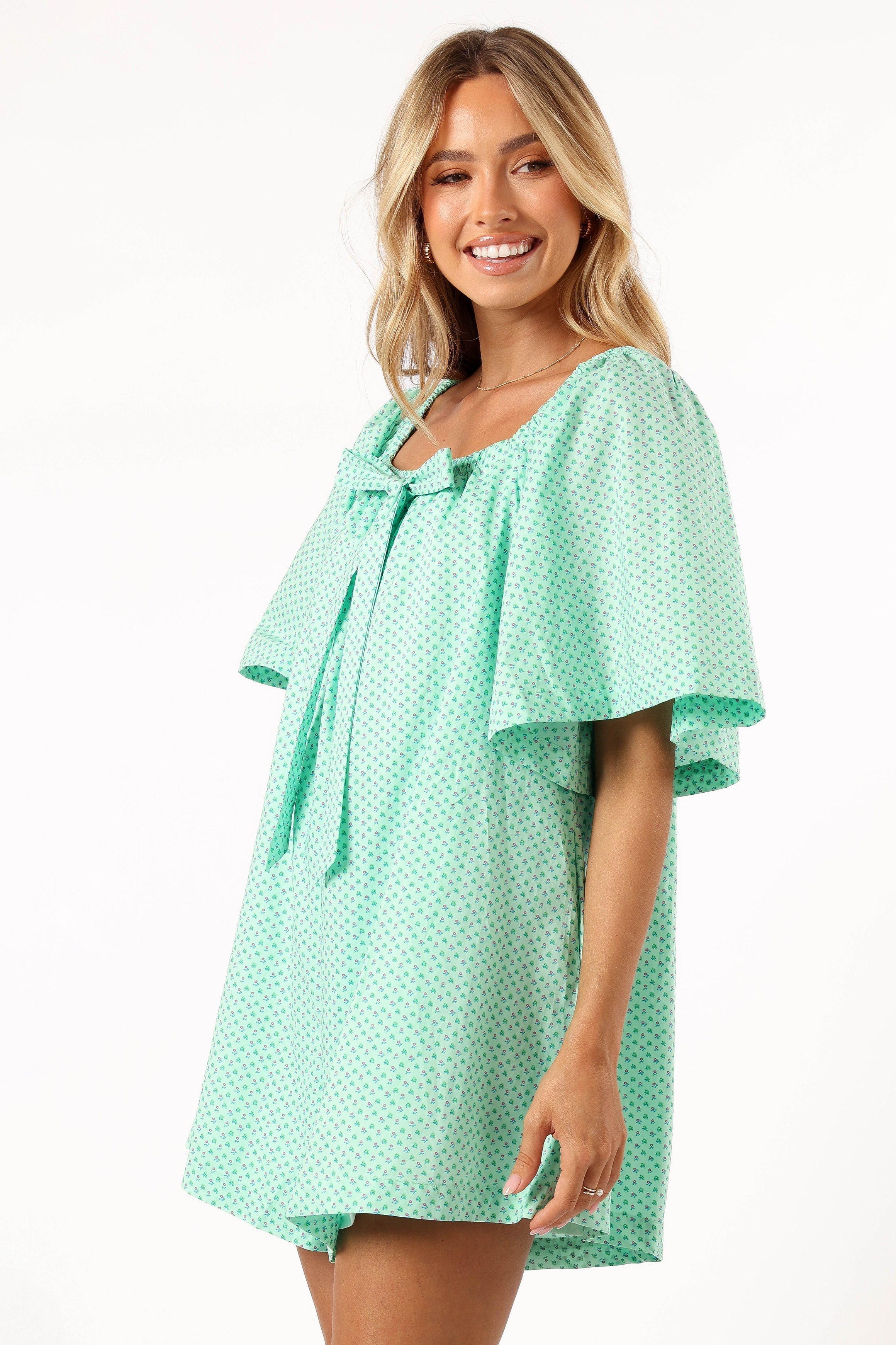 PLAYSUITS @Chelsea Romper - Mint Green