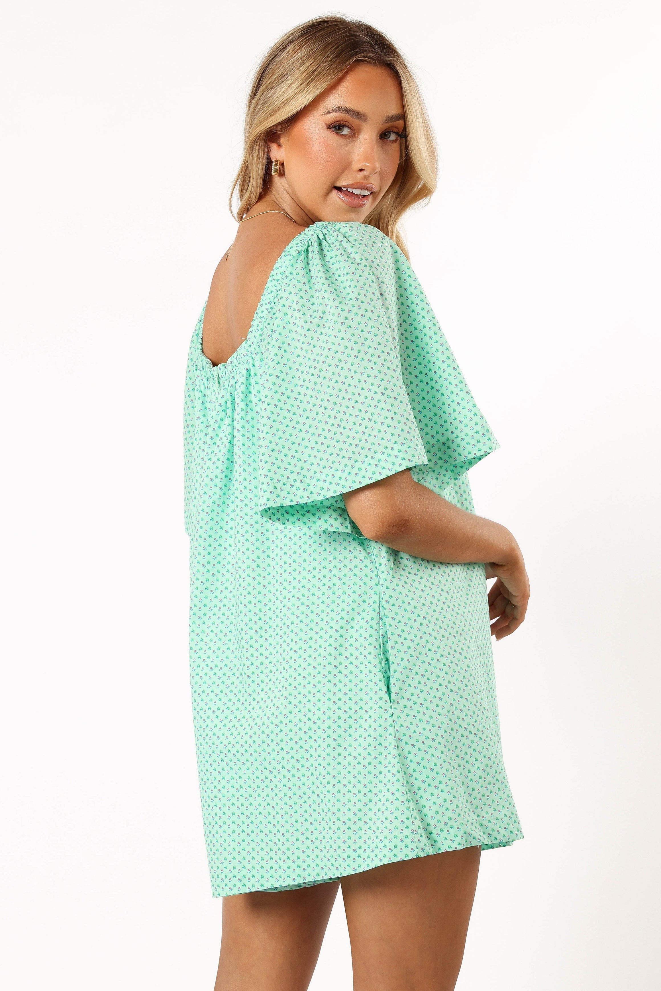 PLAYSUITS @Chelsea Romper - Mint Green