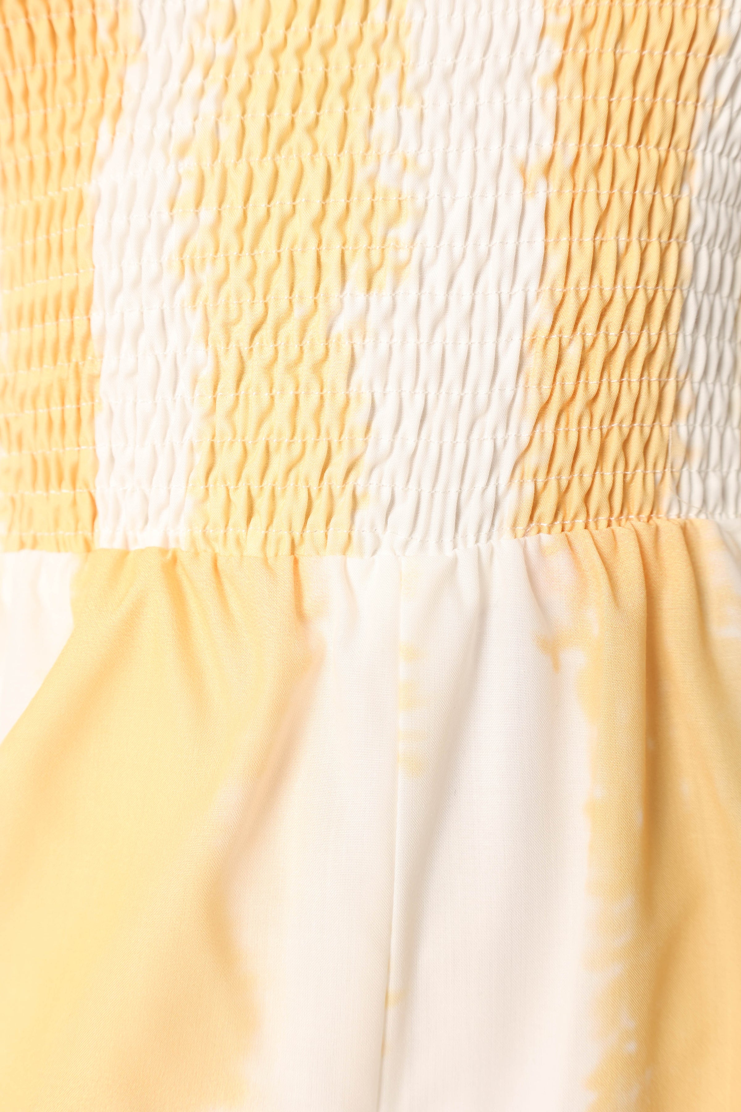 PLAYSUITS @Coco One Shoulder Jumpsuit - Yellow Stripe