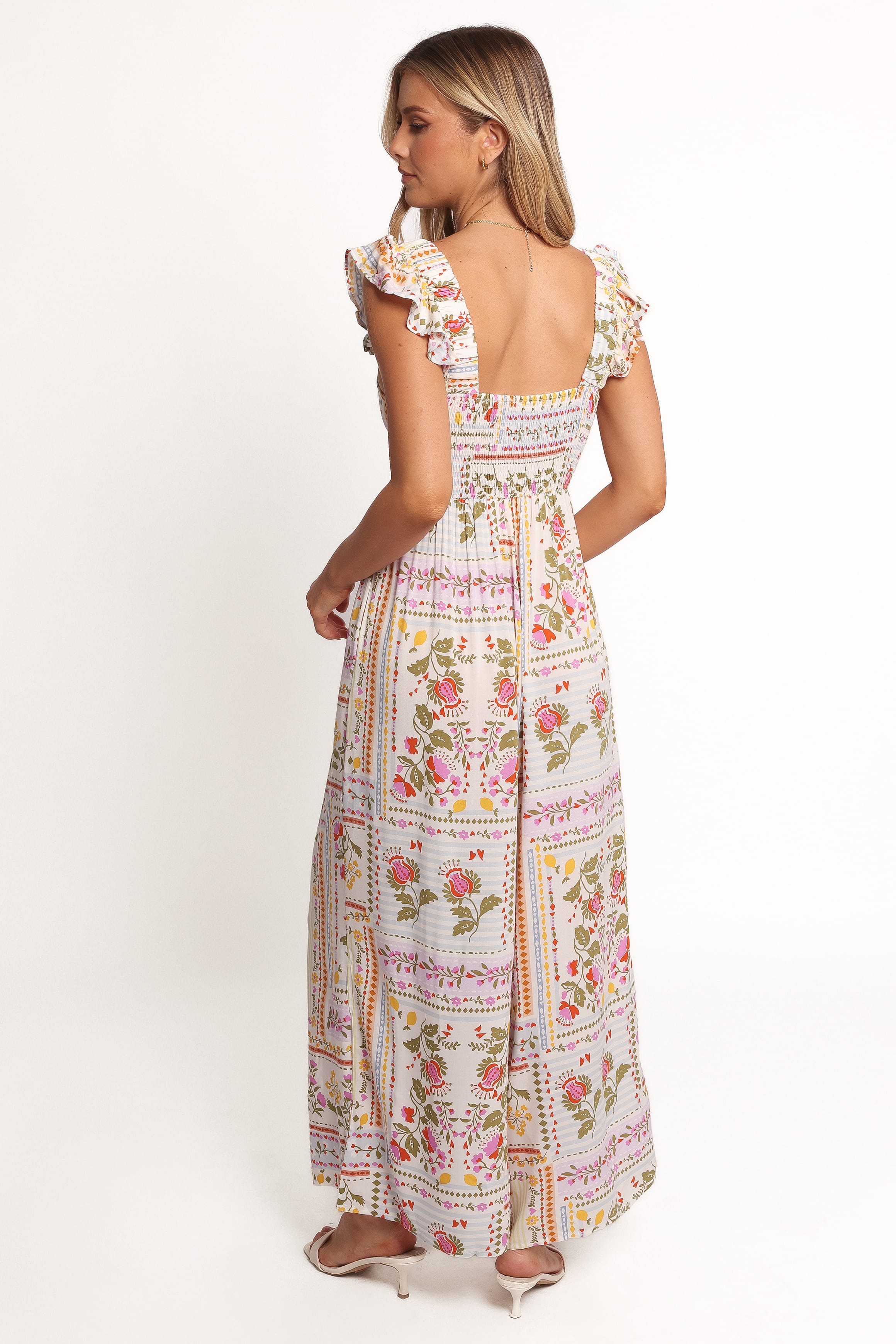 PLAYSUITS Cypress Jumpsuit - Floral Tile