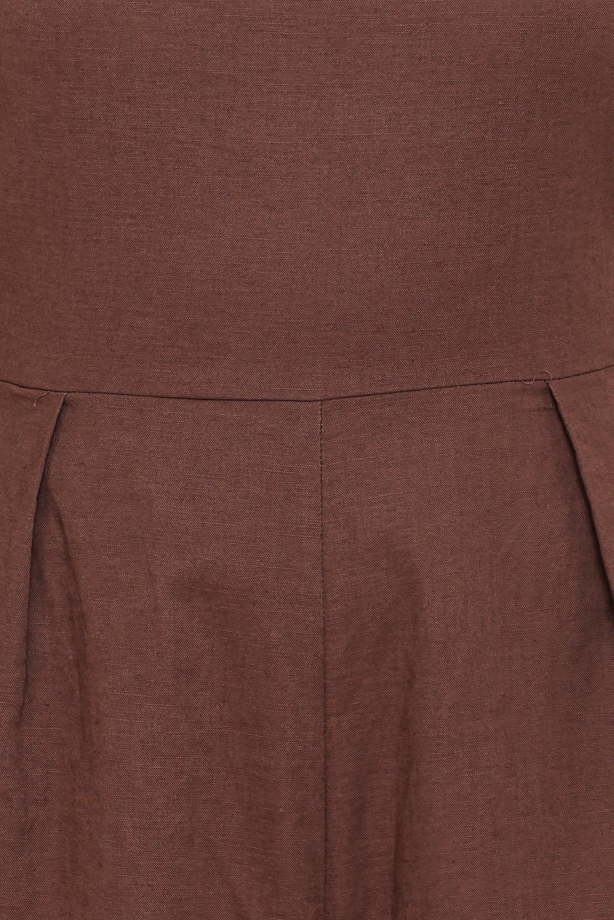 PLAYSUITS Ester Jumpsuit - Chocolate