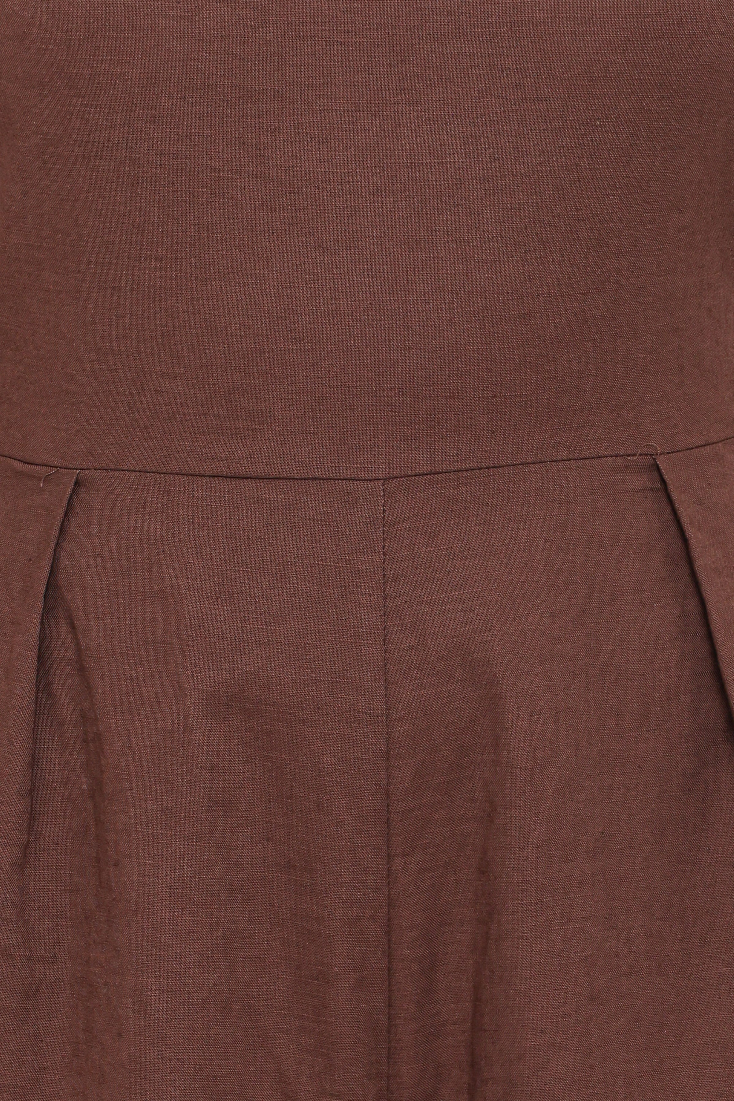 PLAYSUITS Ester Jumpsuit - Chocolate