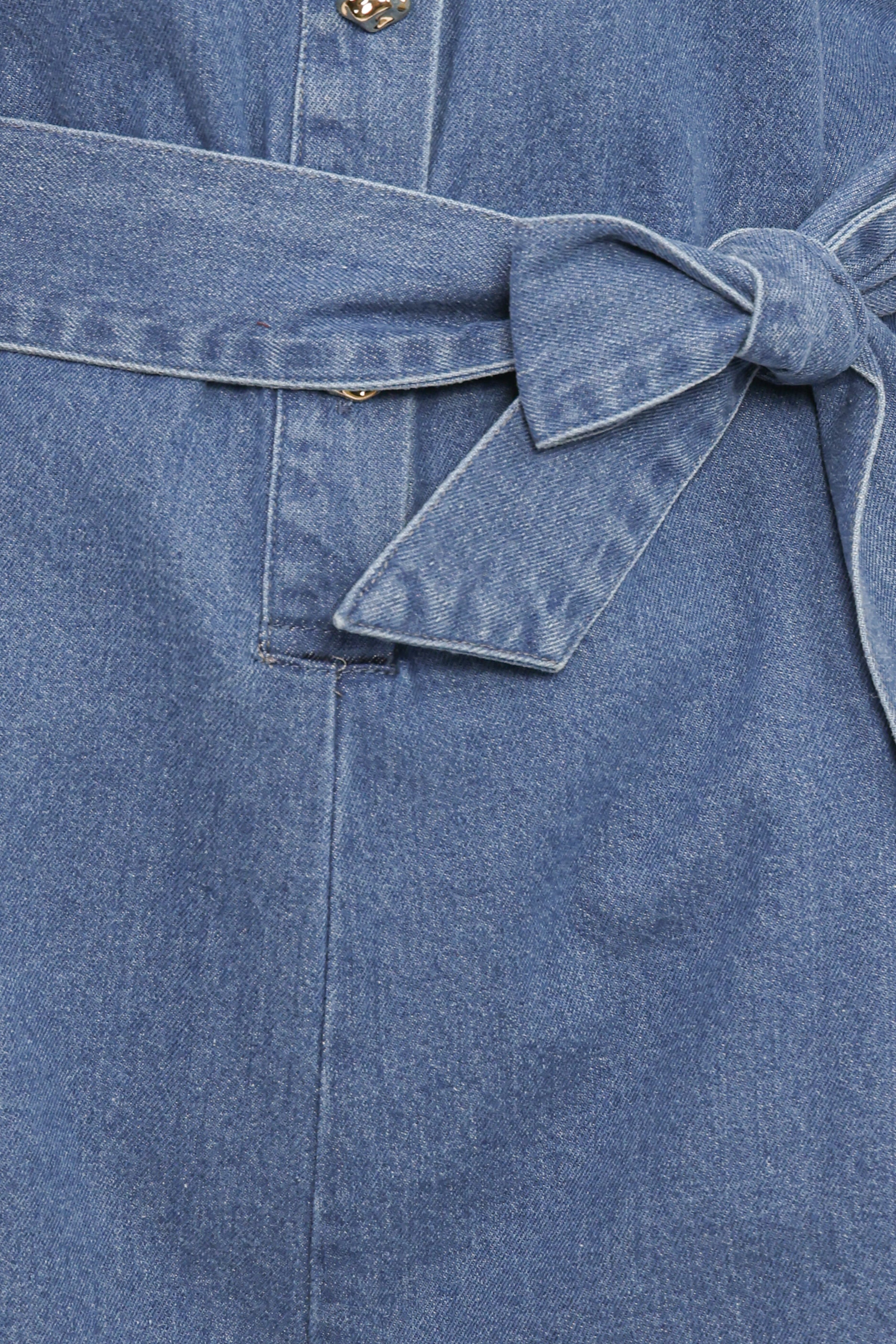 PLAYSUITS Hailey Denim Playsuit - Indigo