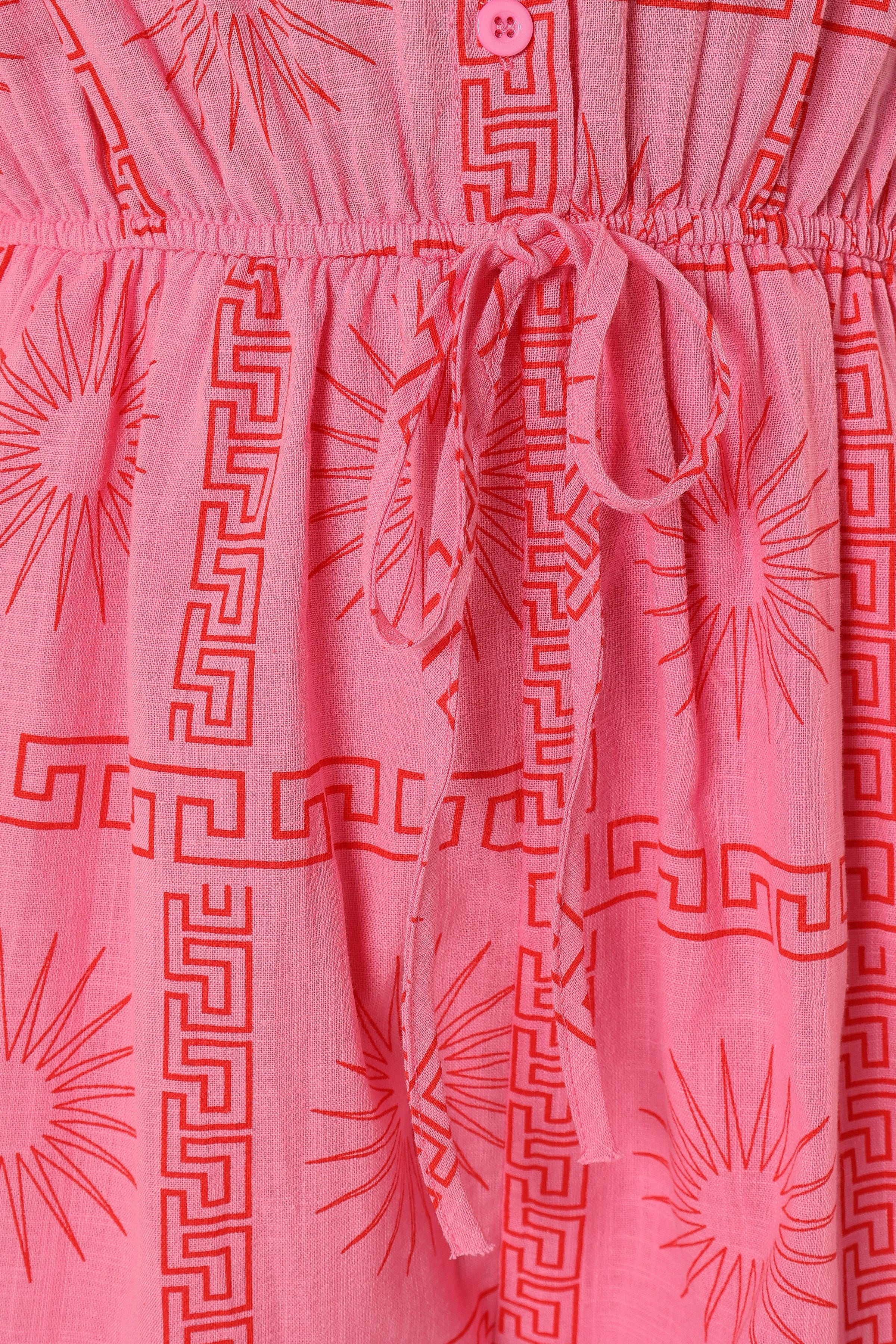 PLAYSUITS @Ilios Playsuit - Pink Print