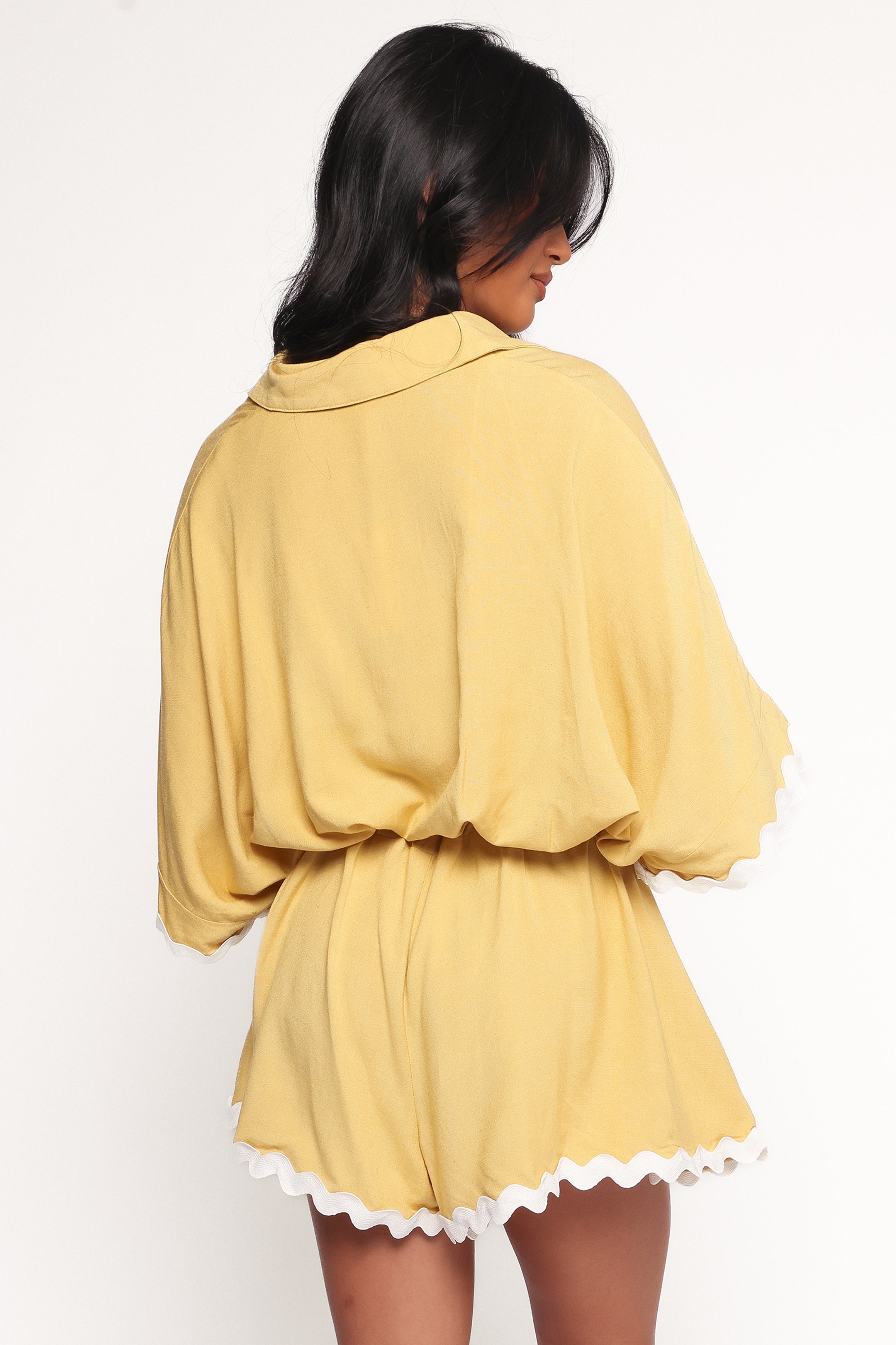 PLAYSUITS Isabella Playsuit - Panna Cotta