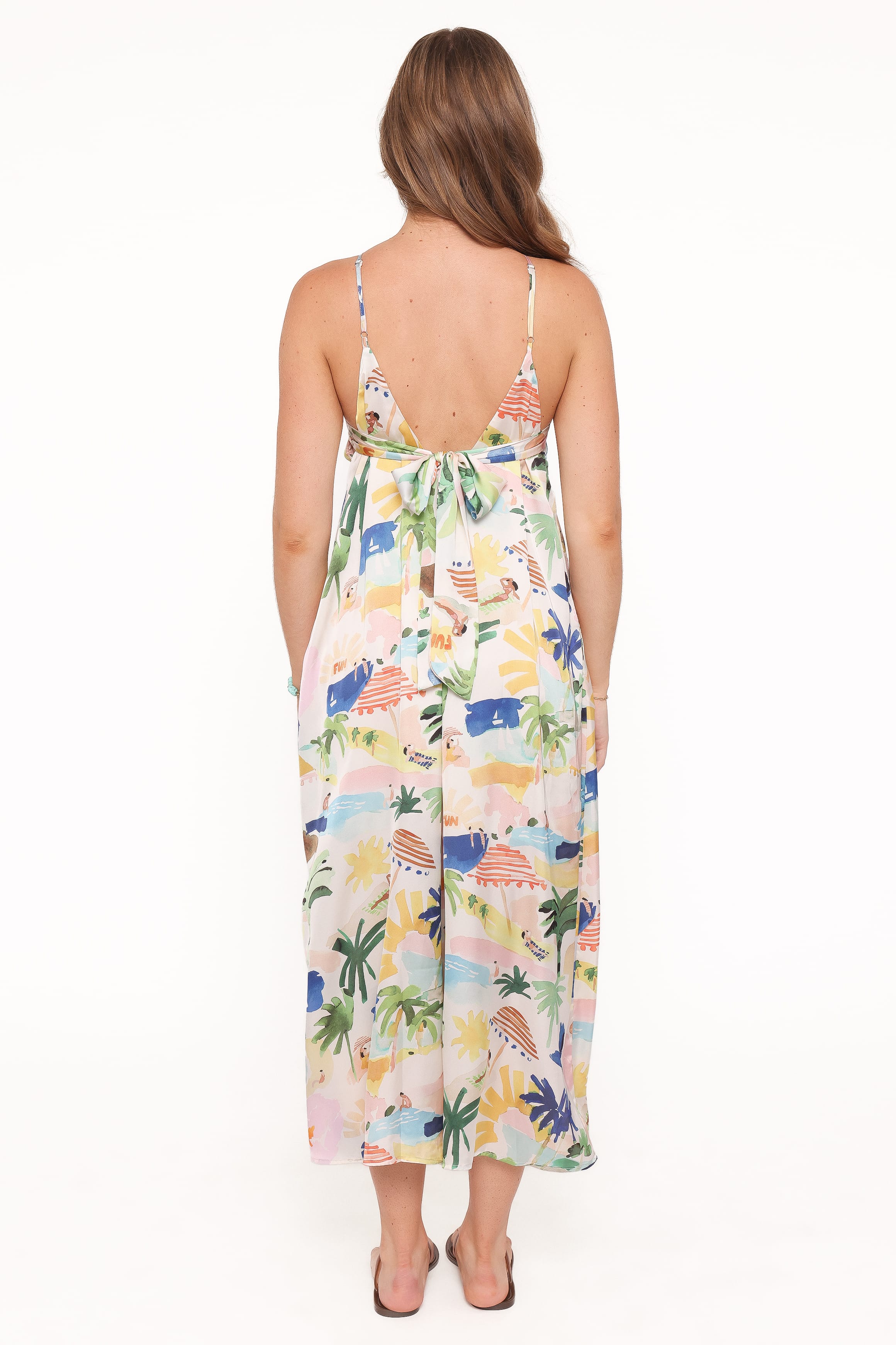 PLAYSUITS Jess Jumpsuit - Cream Resort Isle