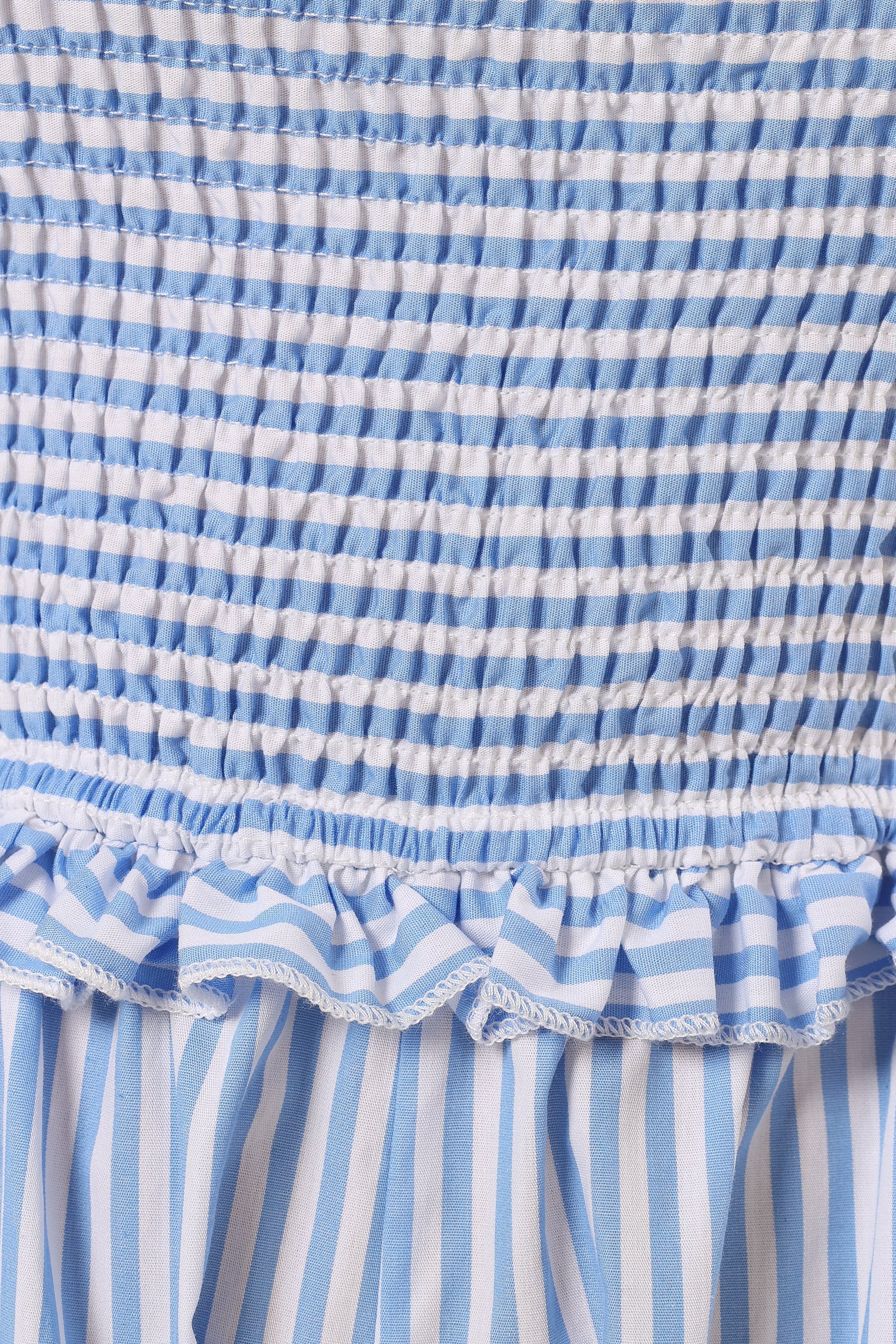 PLAYSUITS @Jones Jumpsuit - Blue Stripe (Hold for 4th July)