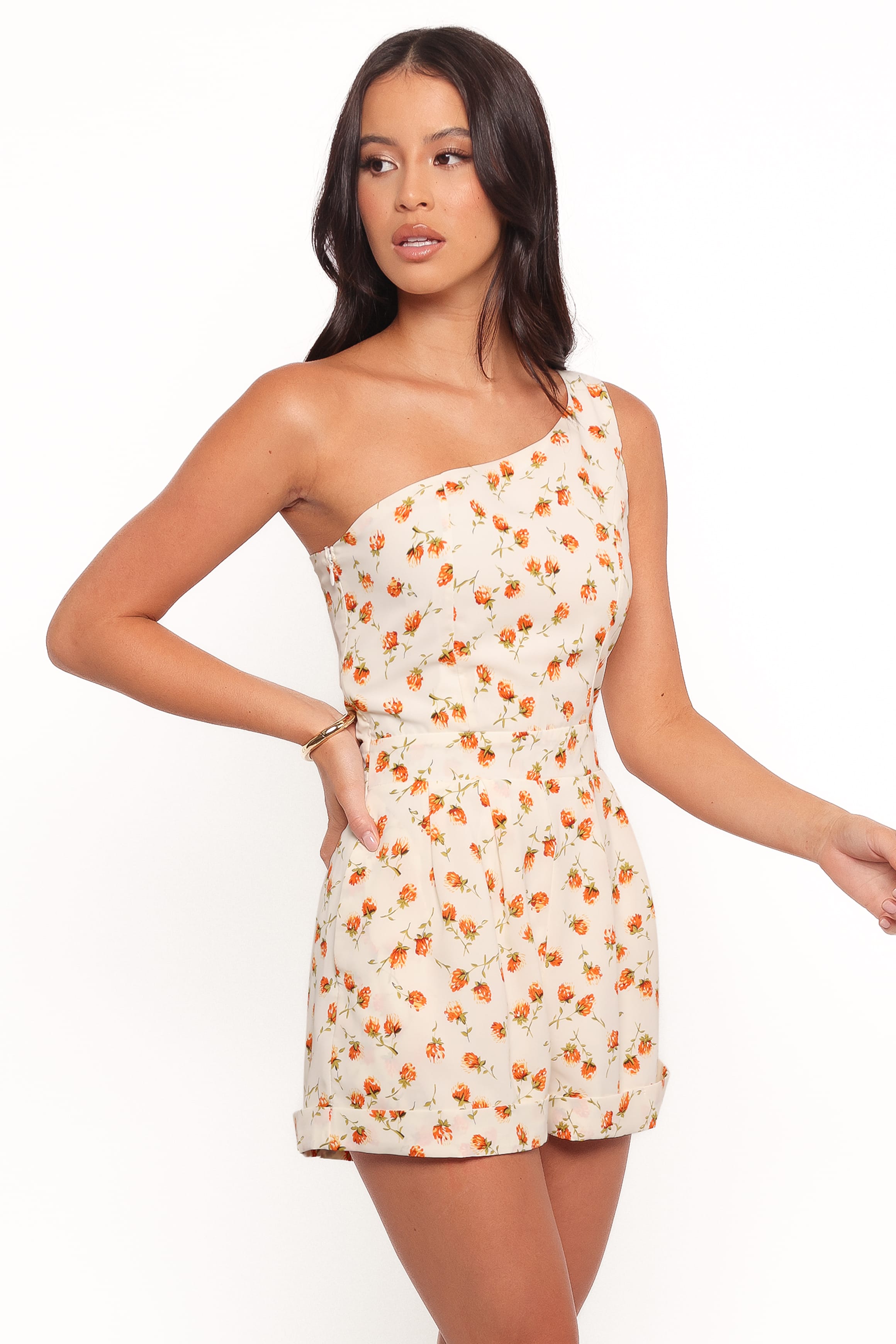 PLAYSUITS Jorja Playsuit - Cream Floral