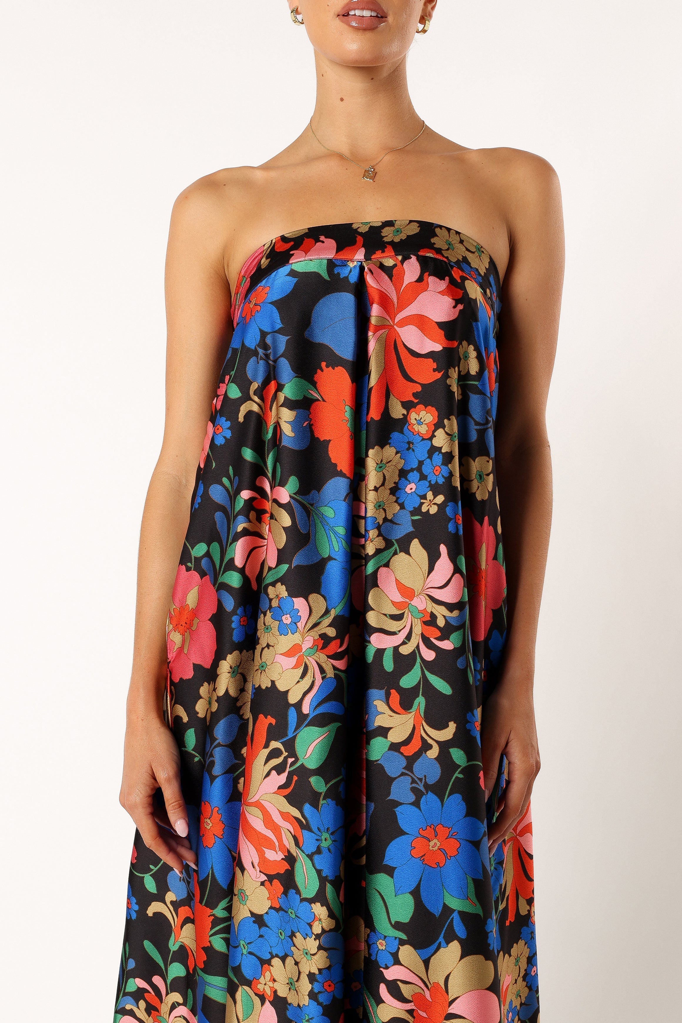 PLAYSUITS @Josephine Strapless Jumpsuit - Black