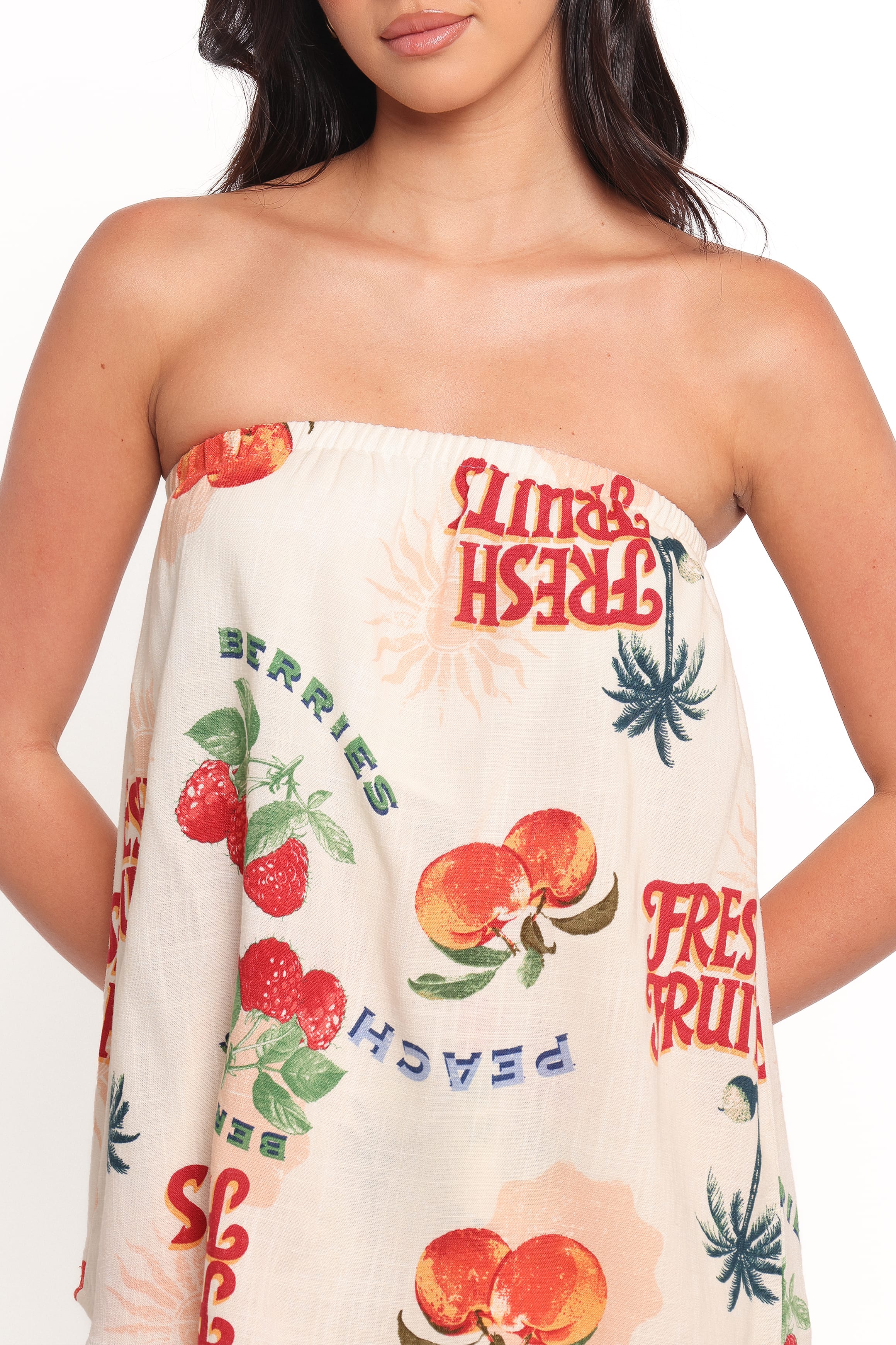 PLAYSUITS Karlen Strapless Playsuit - Tutti Frutti