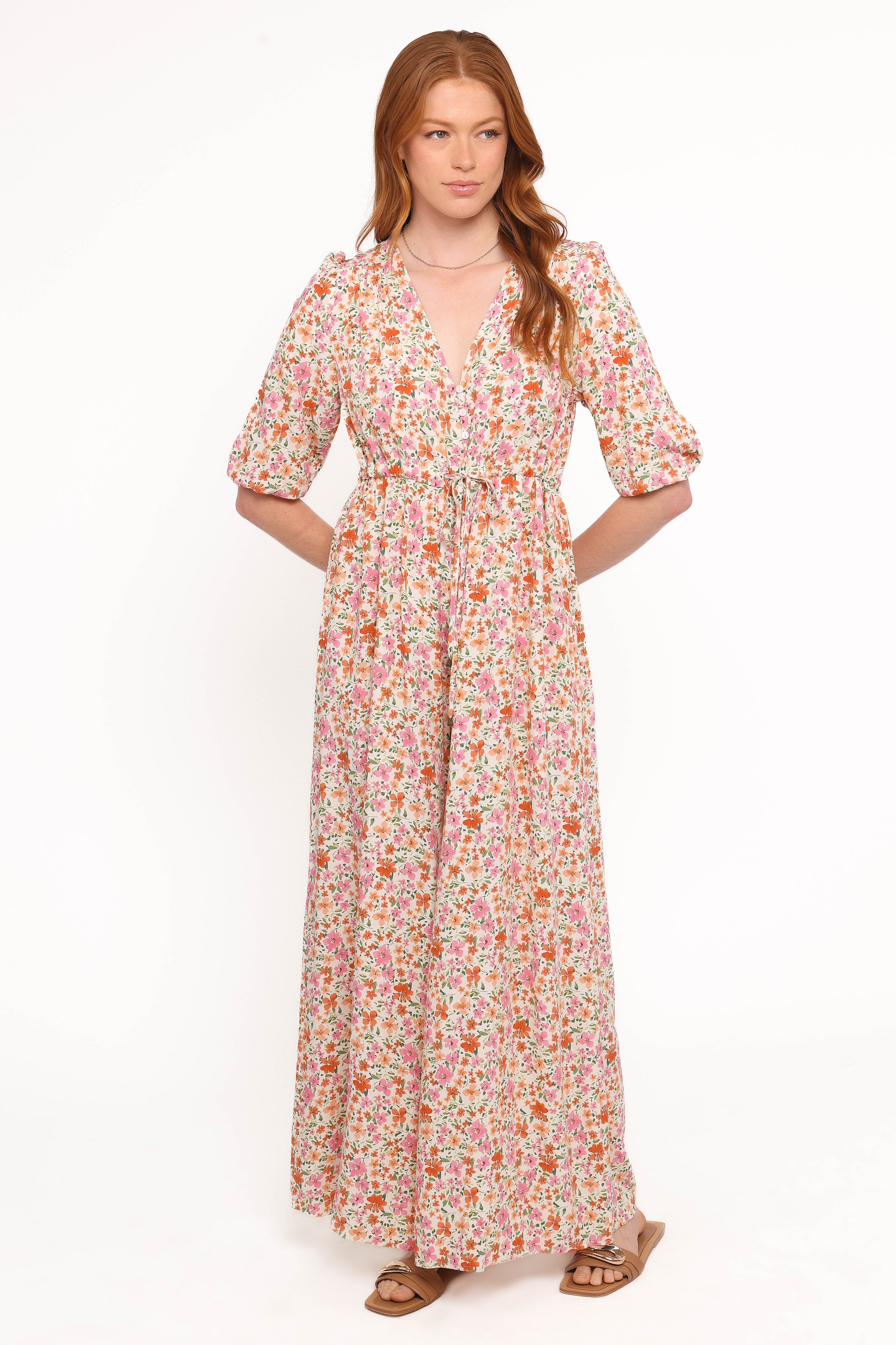 PLAYSUITS Kelda Jumpsuit - Beige