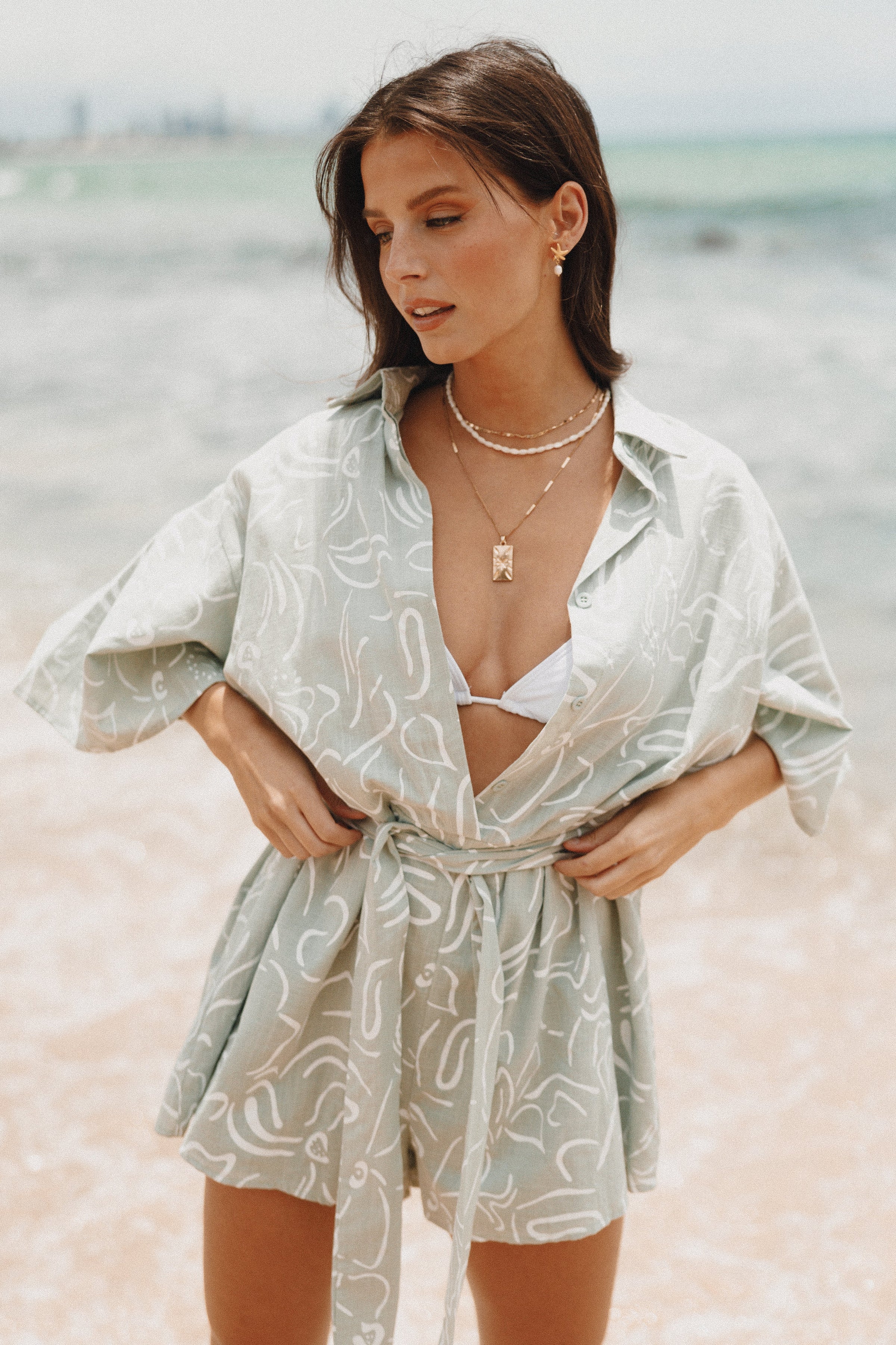 PLAYSUITS Kellie Playsuit - Sage